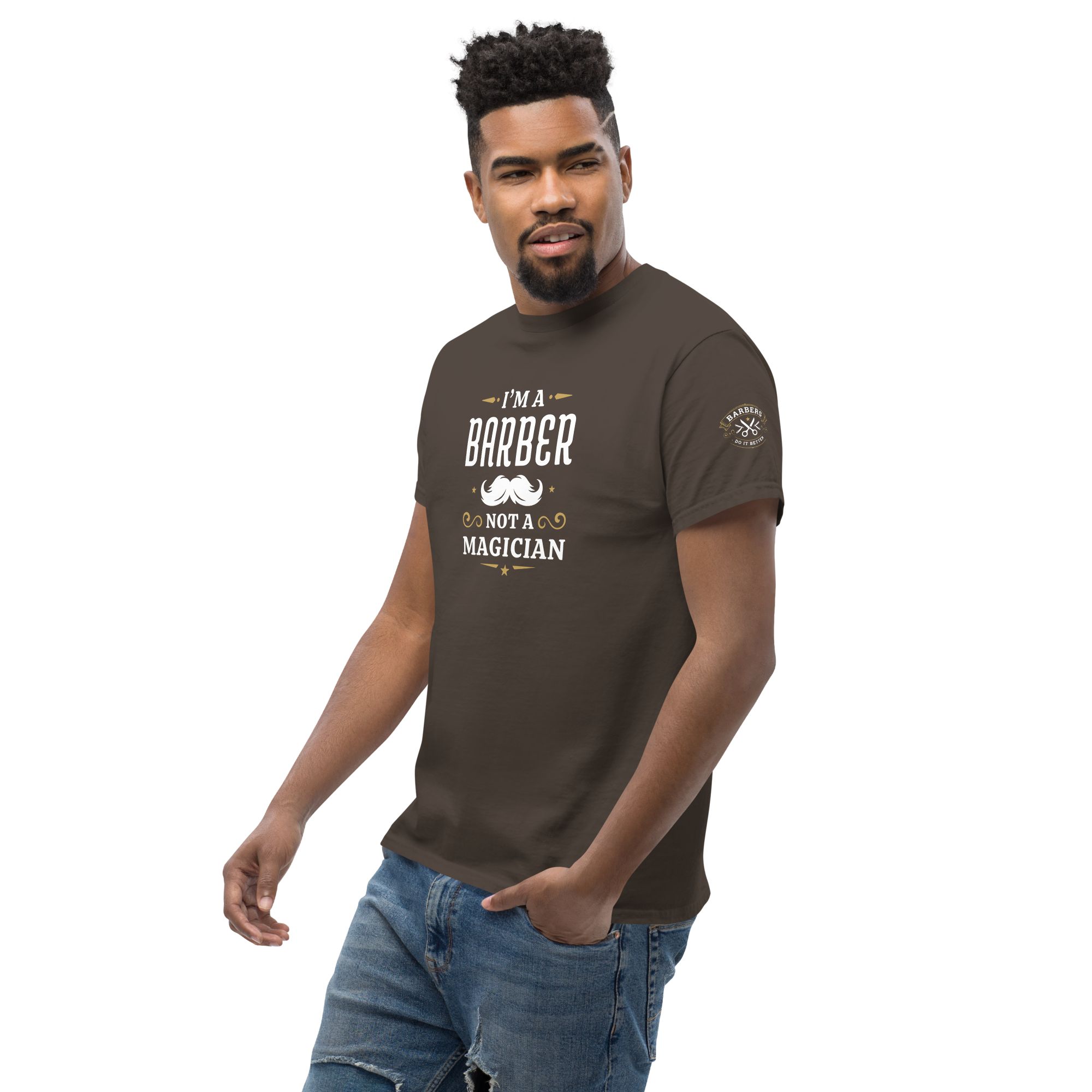 Funny Barber Graphic Tee - Humorous Unisex Barber Profession Shirt