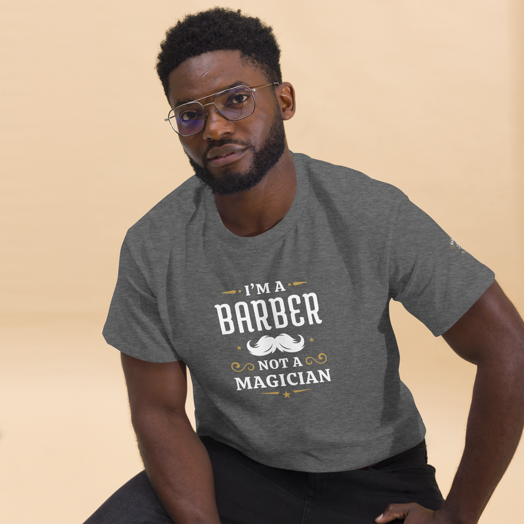 Funny Barber Graphic Tee - Humorous Unisex Barber Profession Shirt