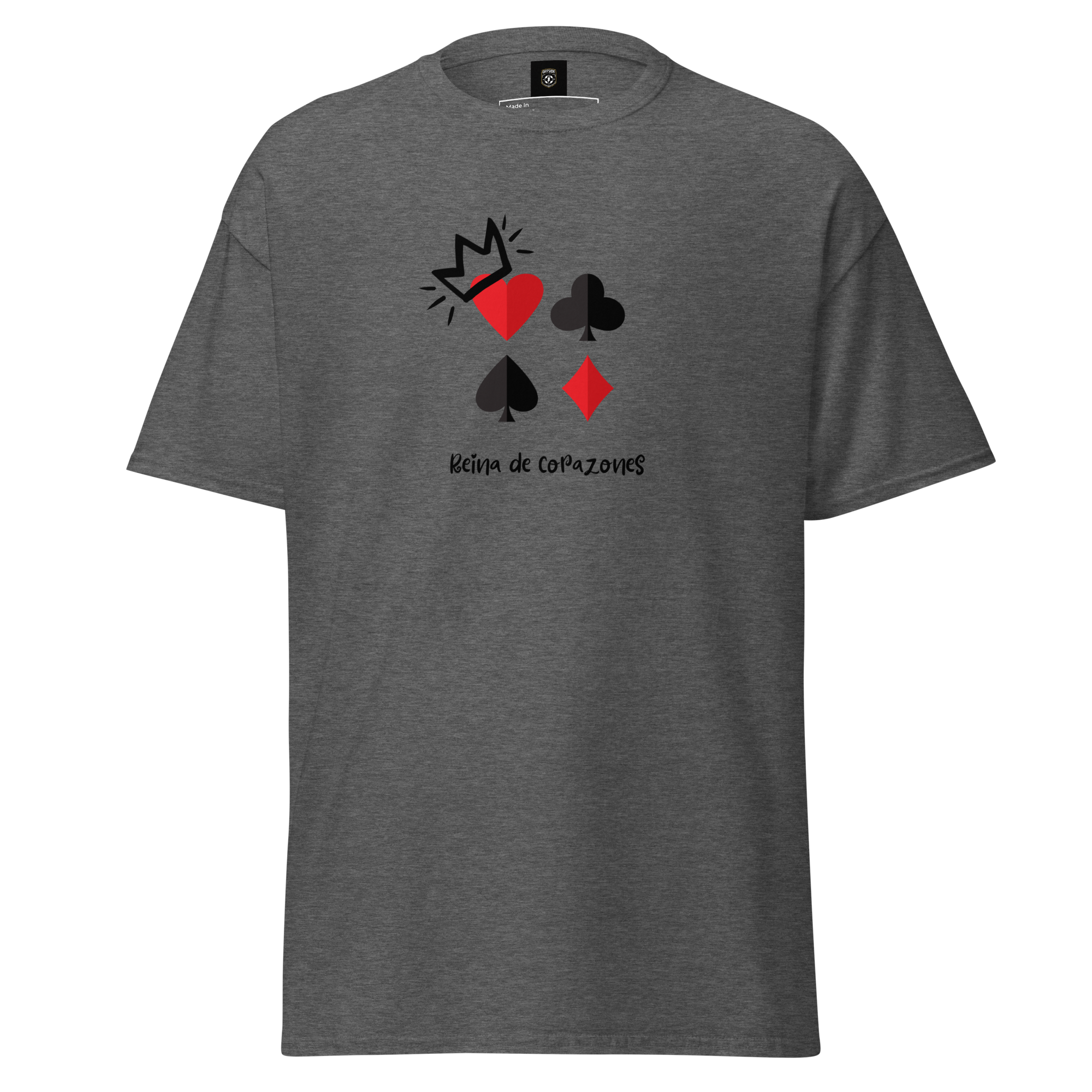 Reina de Corazones Tee - Stylish Statement Shirt for Every Occasion