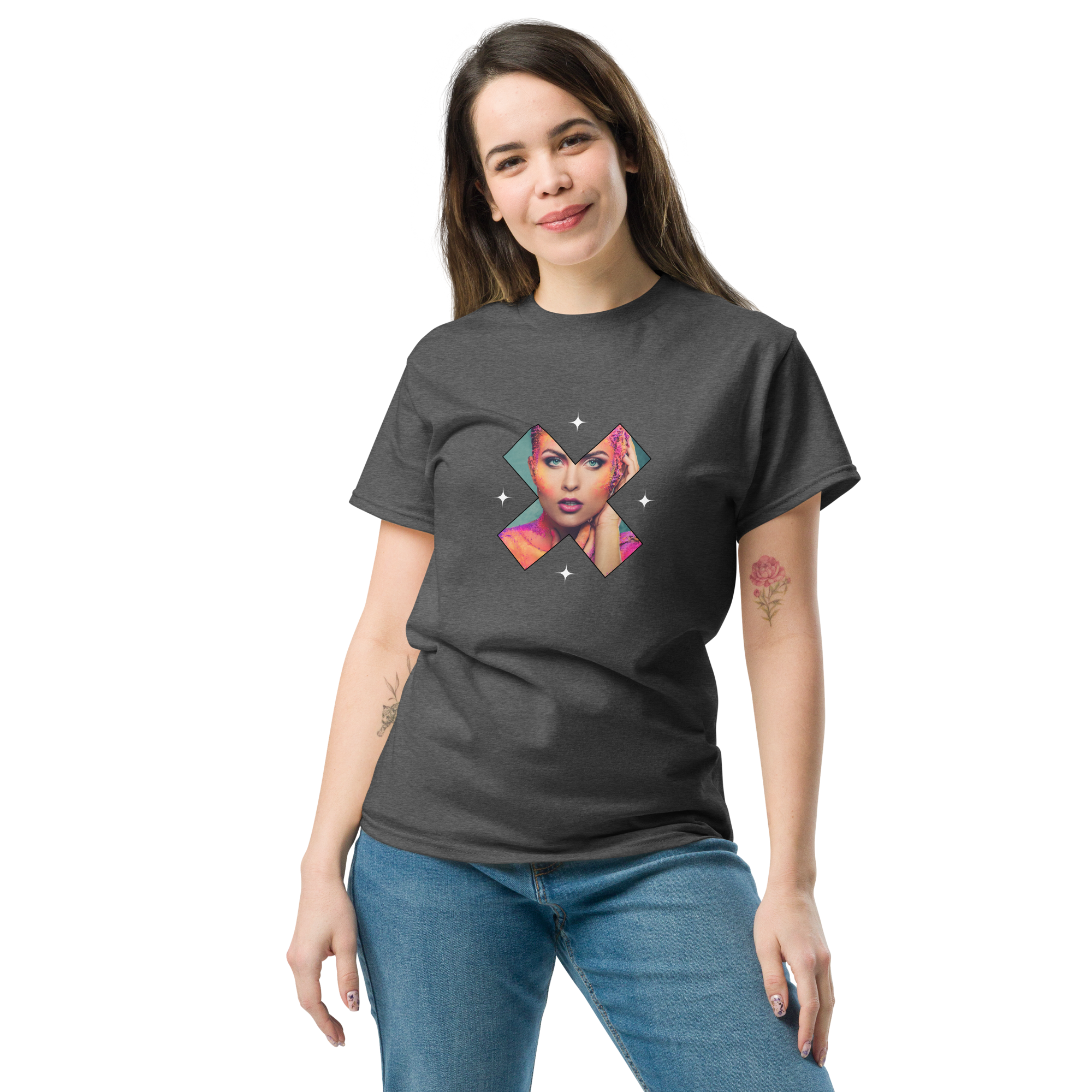 Cyber Muse Tee - Stylish Comfort for the Modern Trendsetter