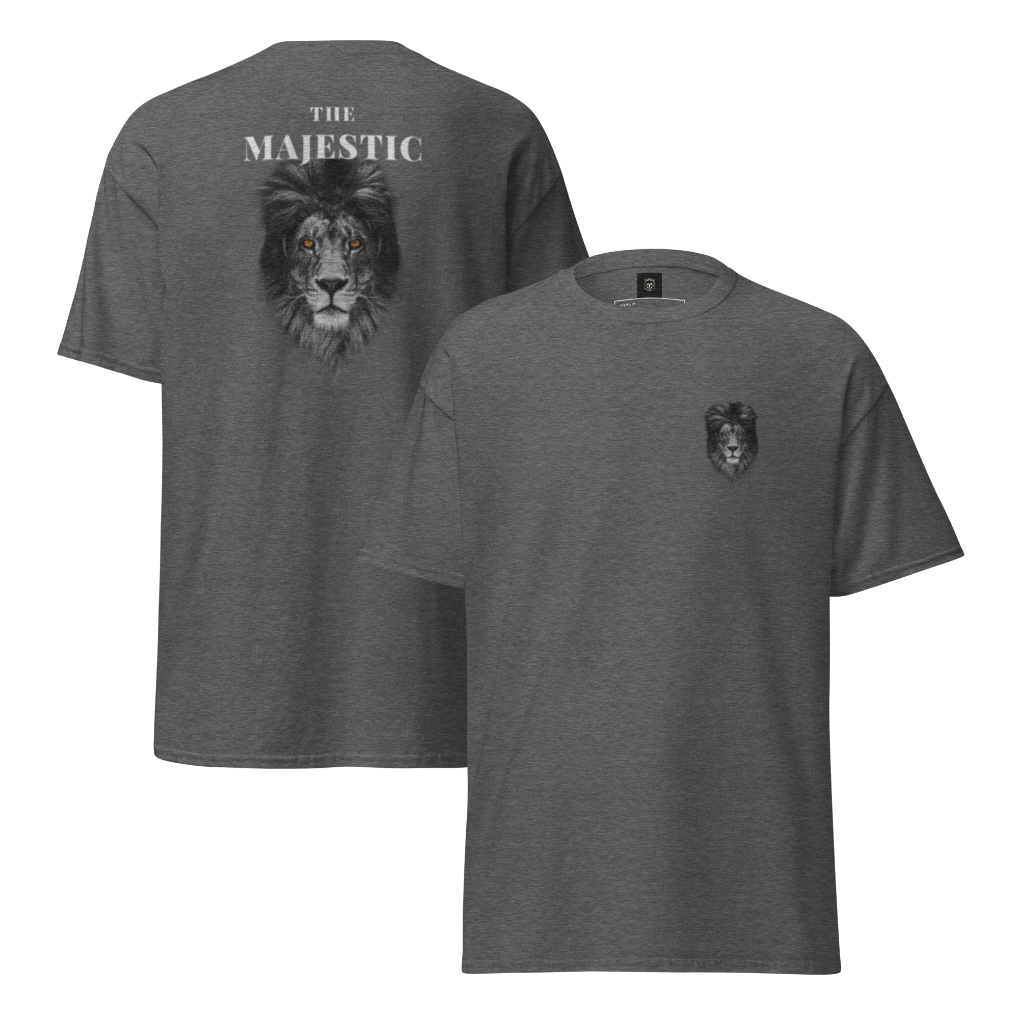 Majestic Lion Graphic Tee - Unleash Your Inner Strength
