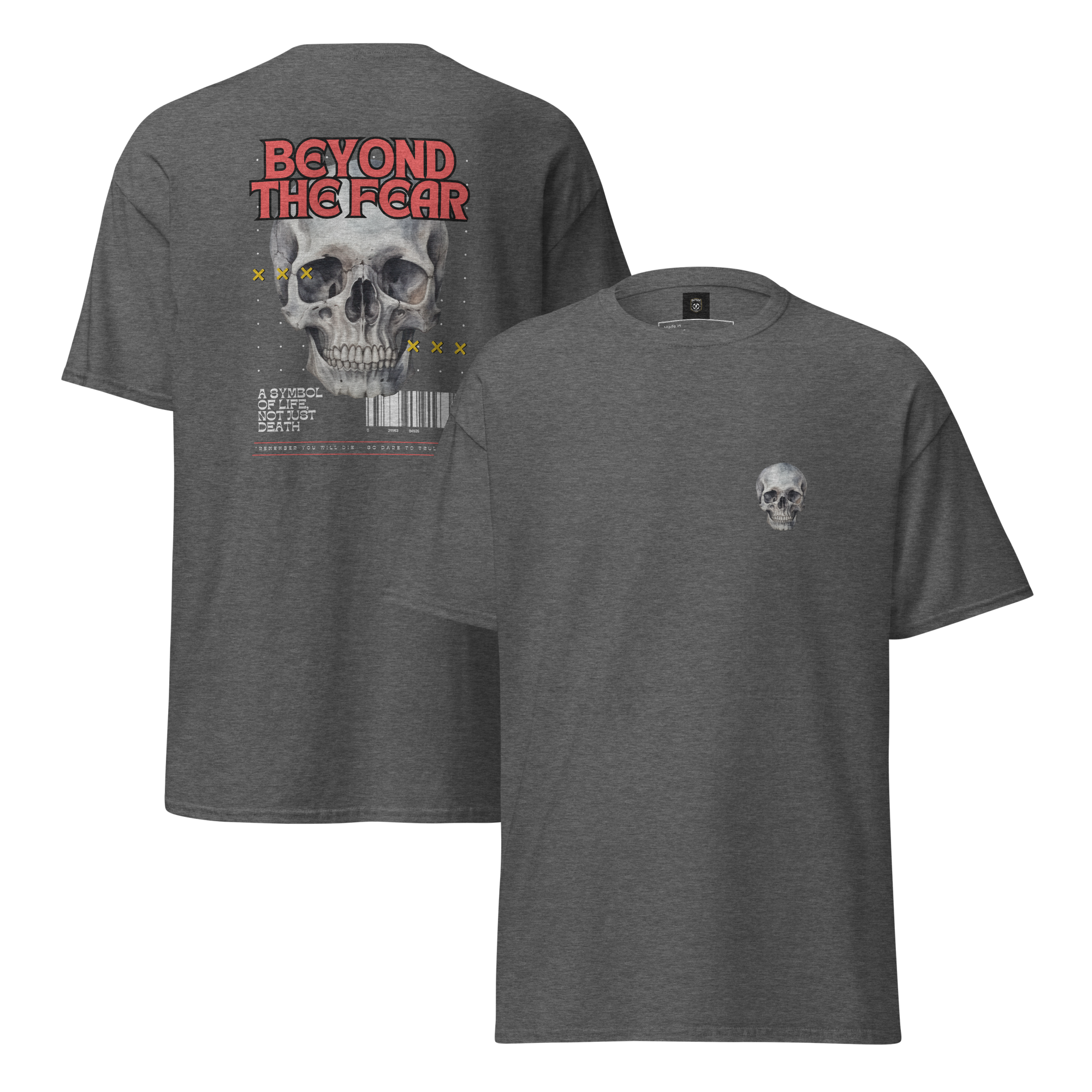 Beyond the Fear Graphic Tee - Inspiring Beyond the Fear T-Shirt for Everyday Courage