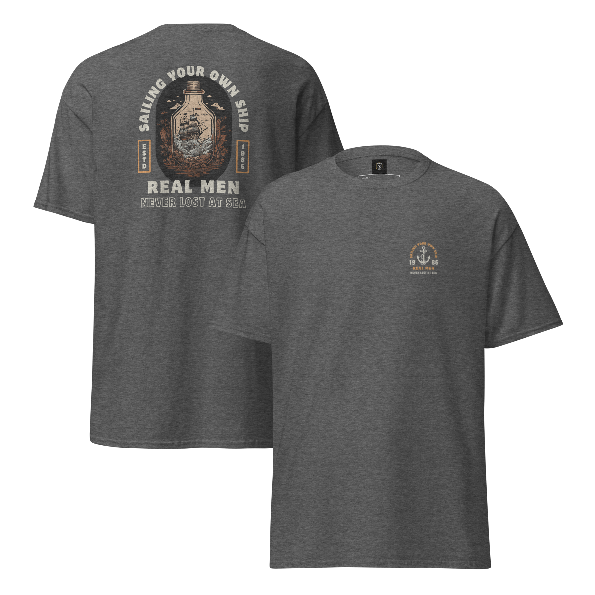Lost At Sea Graphic Tee for Adventure Lovers