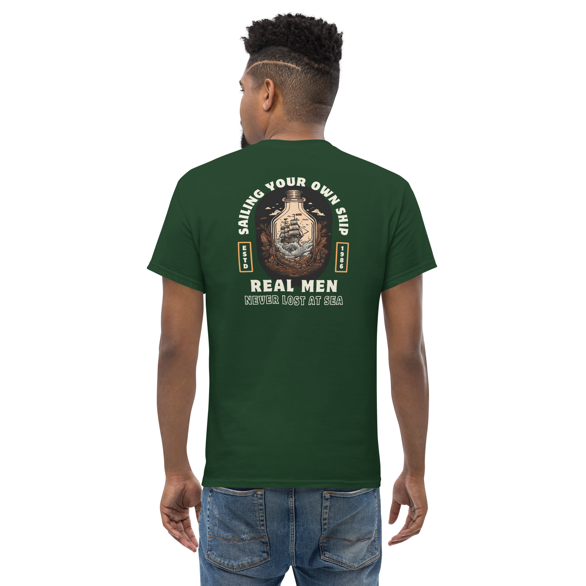 Lost At Sea Graphic Tee for Adventure Lovers
