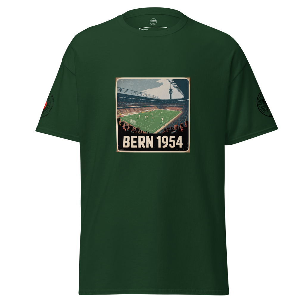 Football Immortality T-Shirt - The Miracle of Berne Design