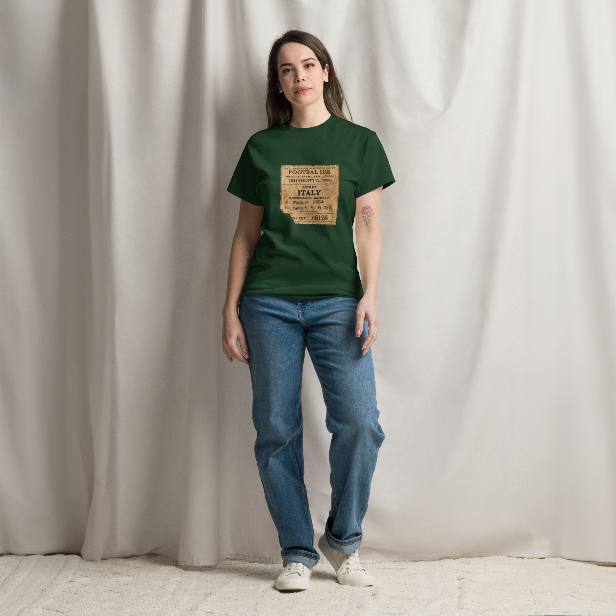 Italy 1934 Vintage Football Shirt - Classic Retro Tee