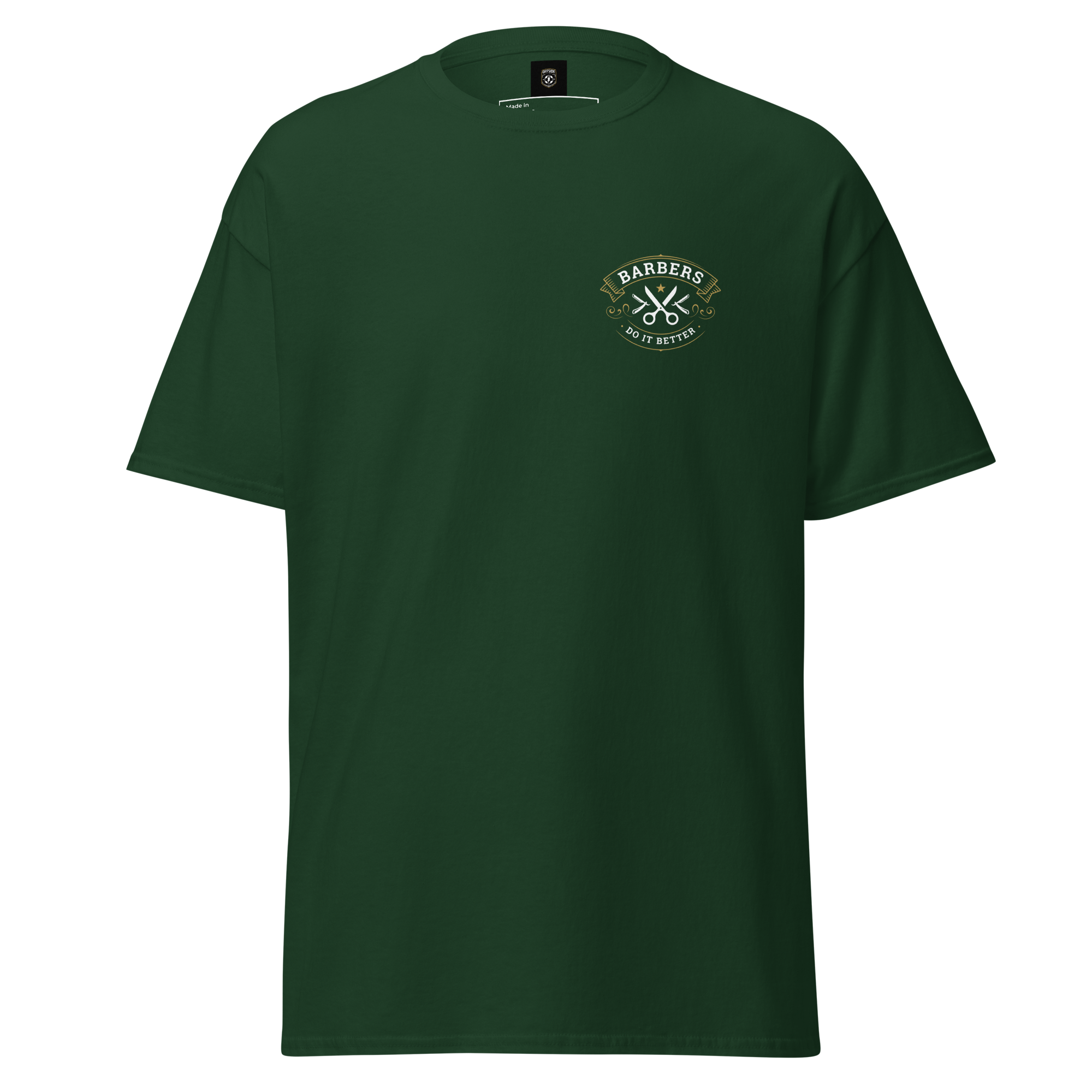 Classic Barber Graphic Tee - Timeless Style for Every Grooming Enthusiast