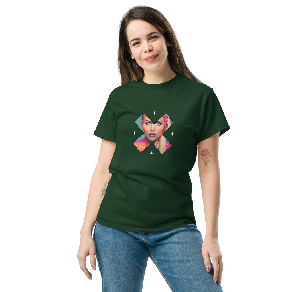 Cyber Muse Tee - Stylish Comfort for the Modern Trendsetter