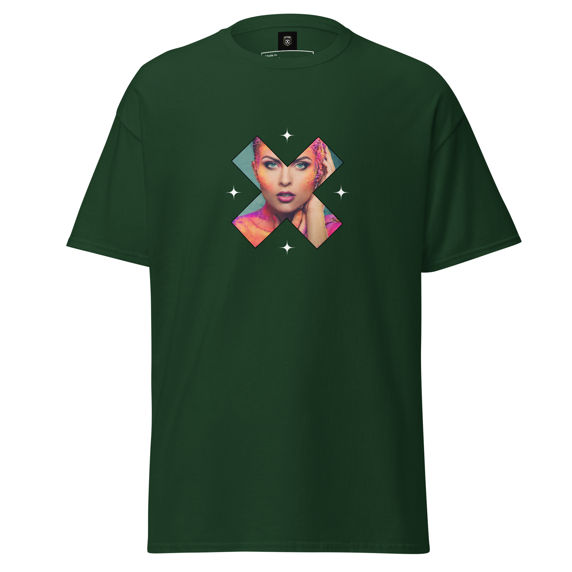 Cyber Muse Tee - Stylish Comfort for the Modern Trendsetter