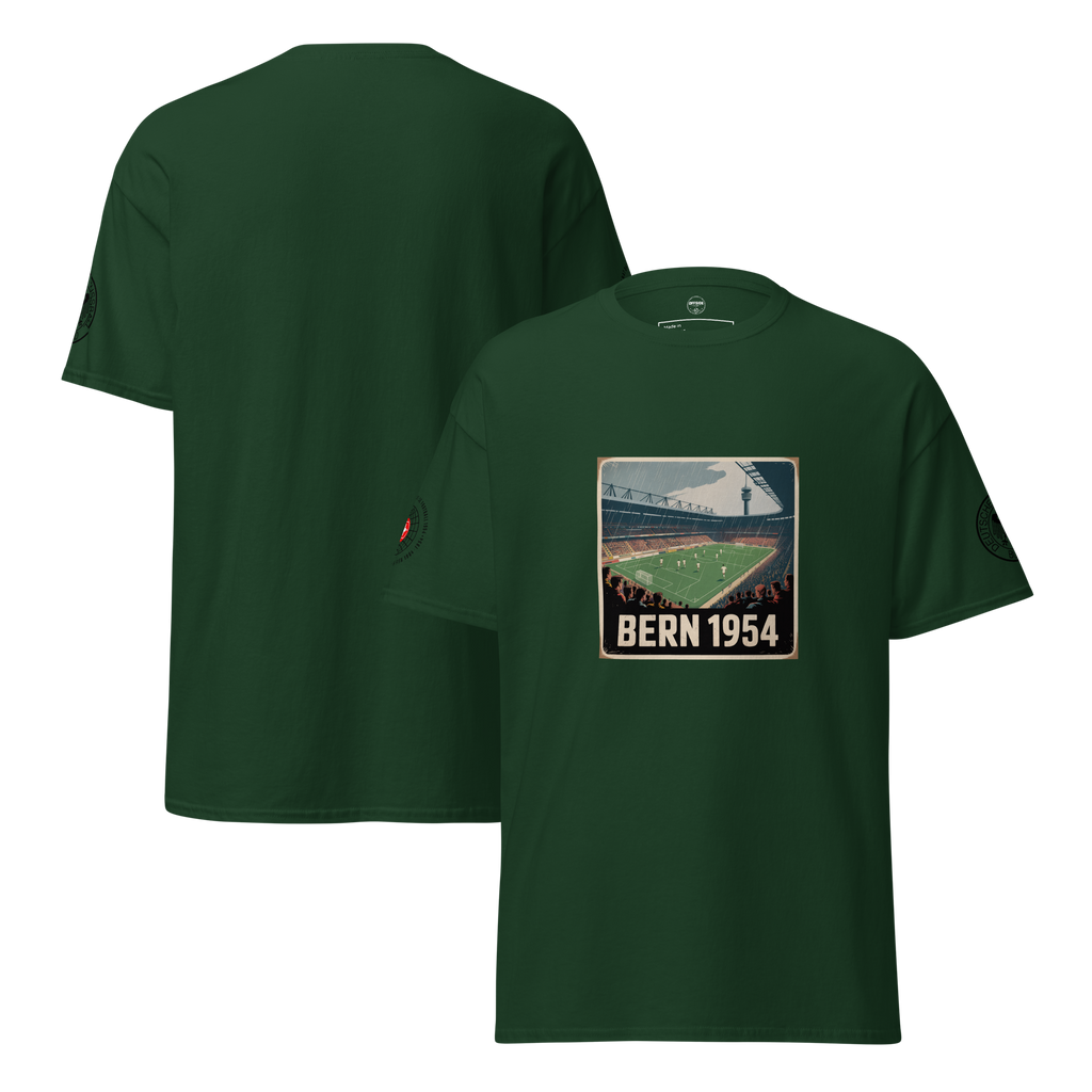 Football Immortality T-Shirt - The Miracle of Berne Design
