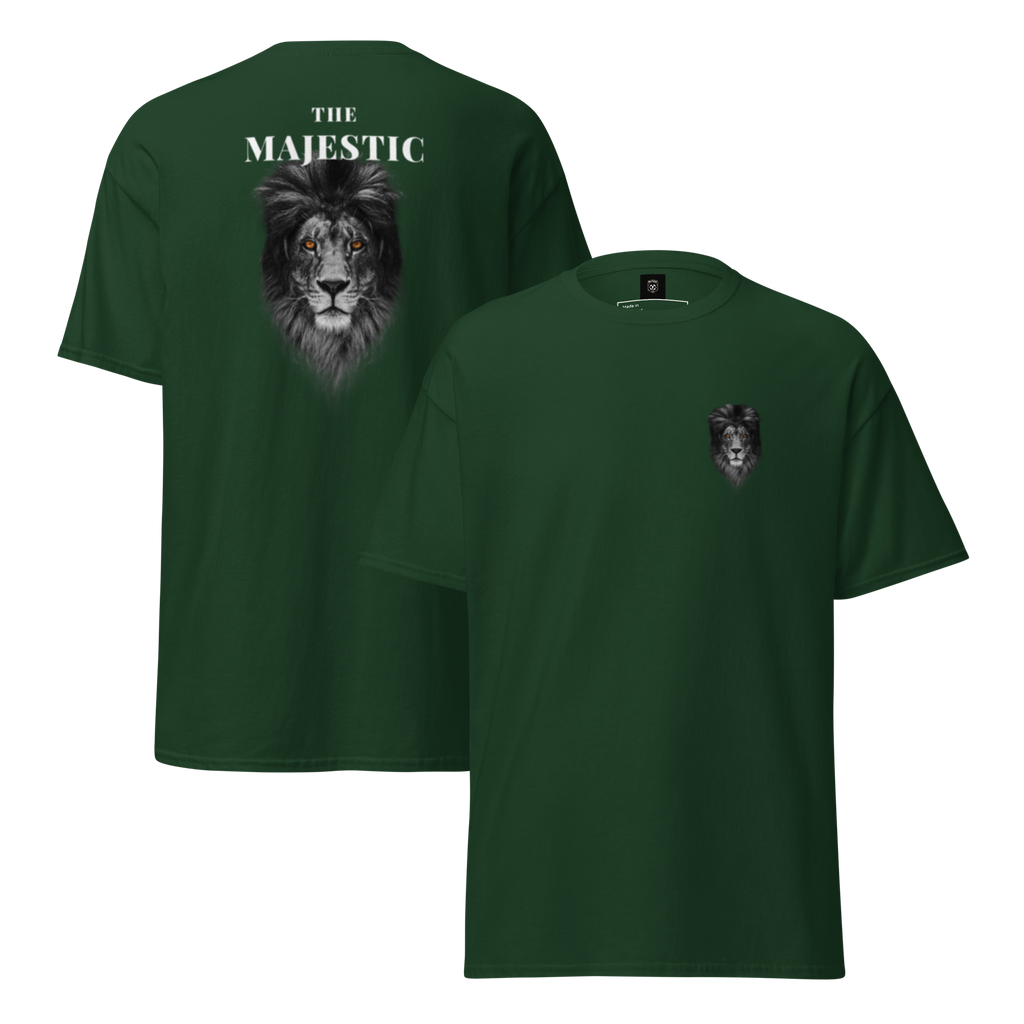 Majestic Lion Graphic Tee - Unleash Your Inner Strength