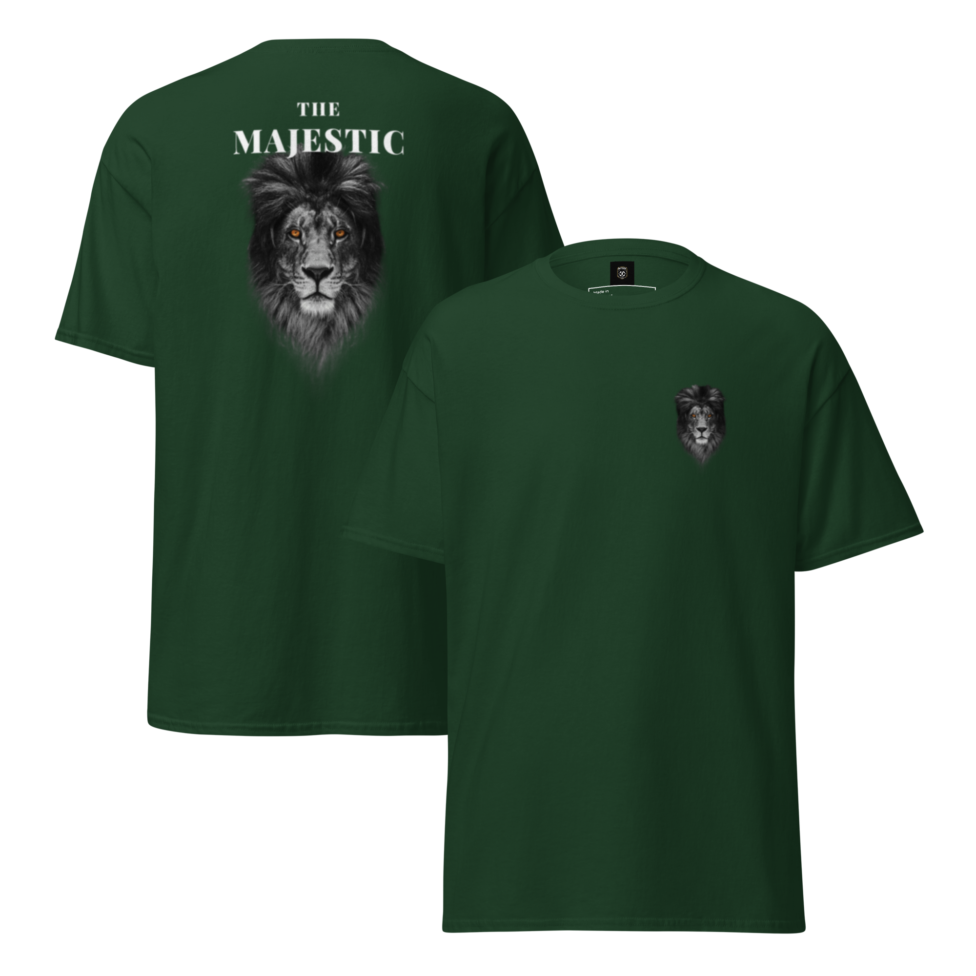 Majestic Lion Graphic Tee - Unleash Your Inner Strength