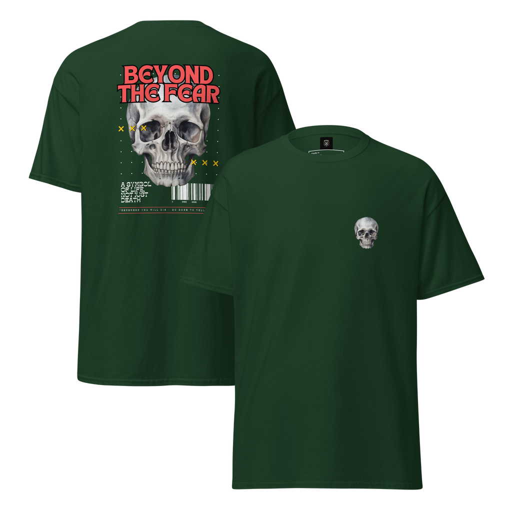 Beyond the Fear Graphic Tee - Inspiring Beyond the Fear T-Shirt for Everyday Courage