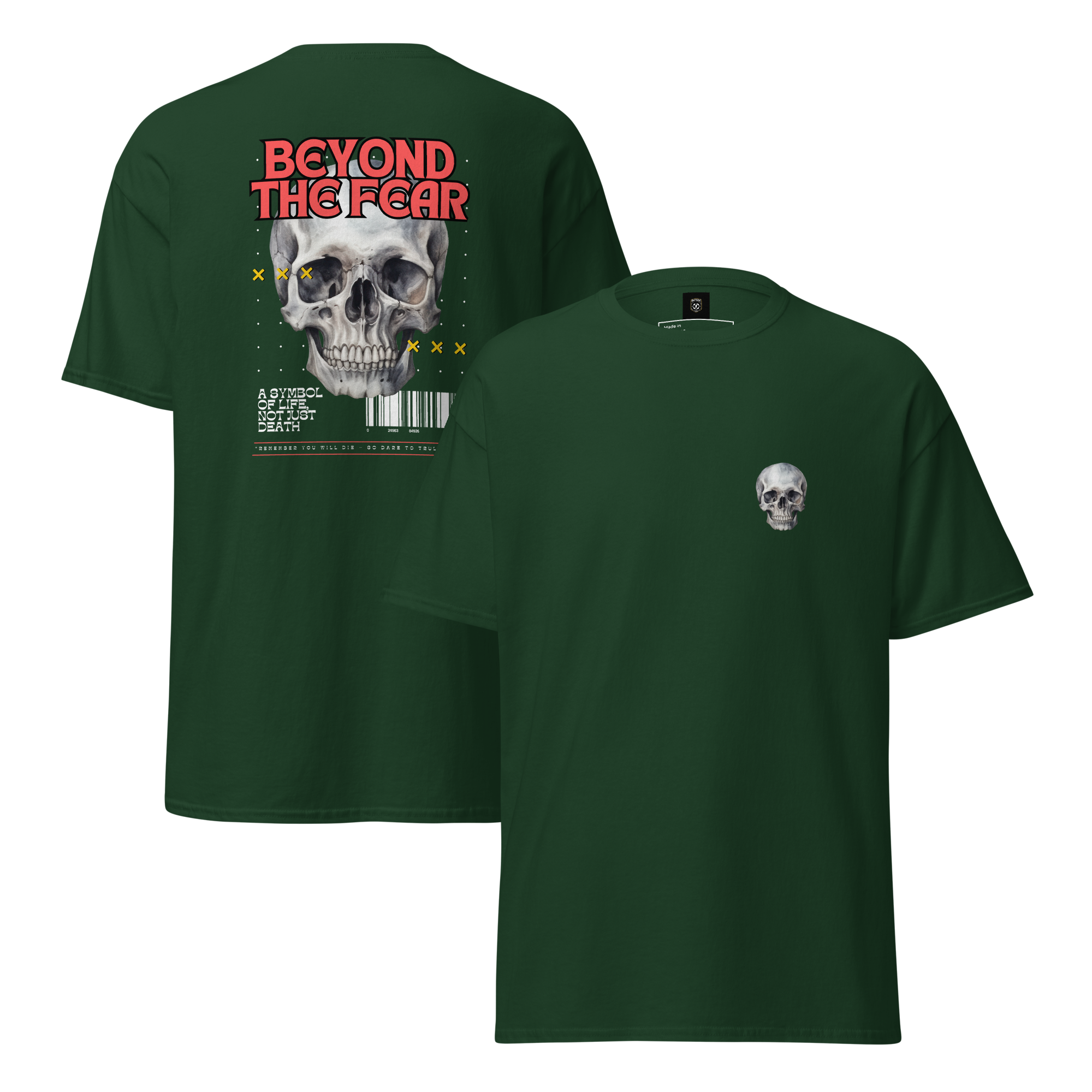 Beyond the Fear Graphic Tee - Inspiring Beyond the Fear T-Shirt for Everyday Courage