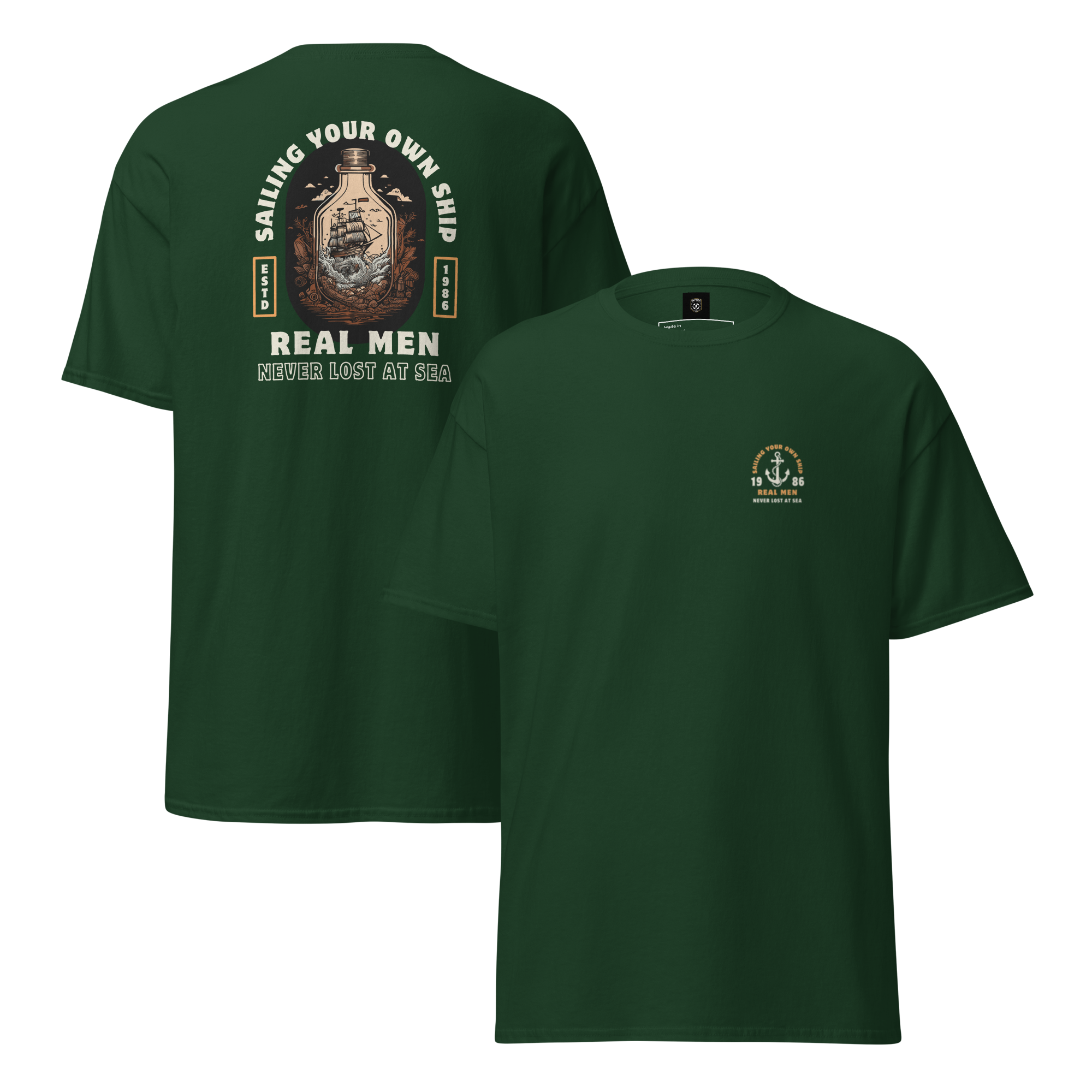 Lost At Sea Graphic Tee for Adventure Lovers