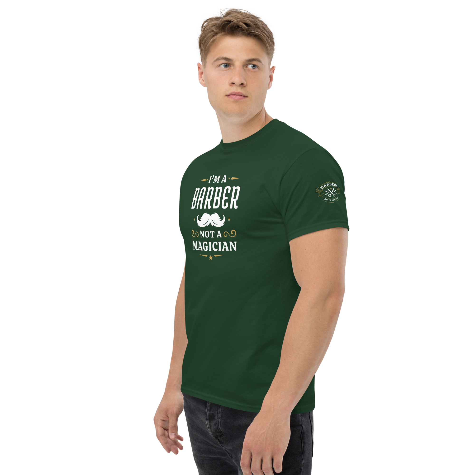 Funny Barber Graphic Tee - Humorous Unisex Barber Profession Shirt