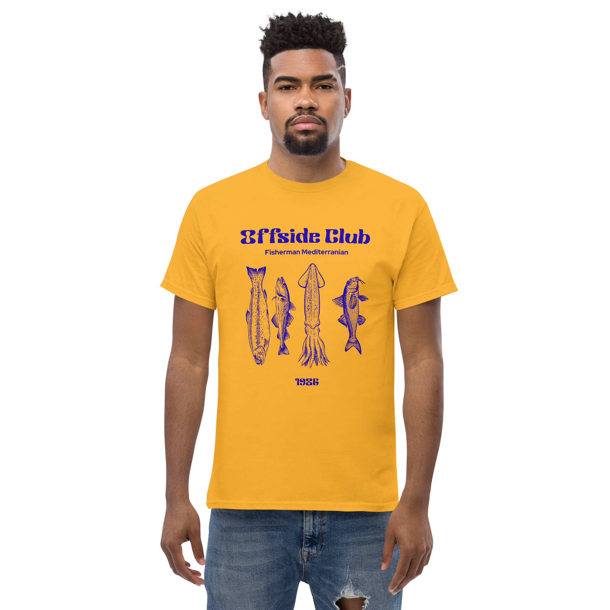 Offside Club Fisherman Mediterranean Graphic Tee - Coastal Style Essential