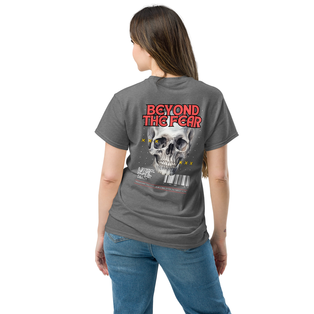 Beyond the Fear Graphic Tee - Inspiring Beyond the Fear T-Shirt for Everyday Courage