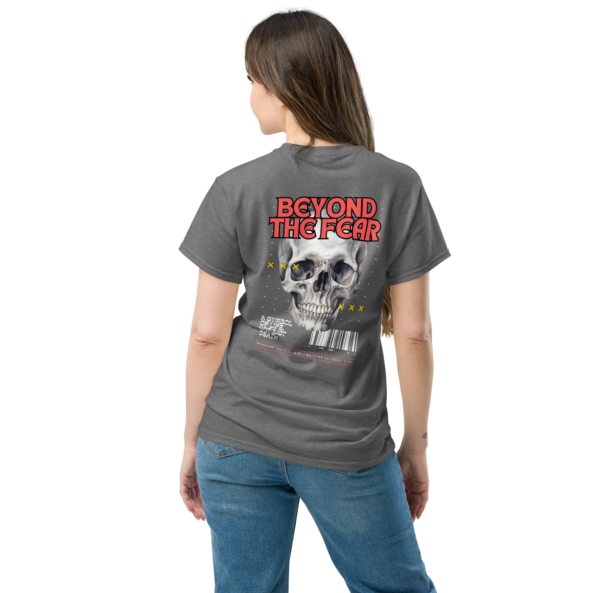 Beyond the Fear Graphic Tee - Inspiring Beyond the Fear T-Shirt for Everyday Courage