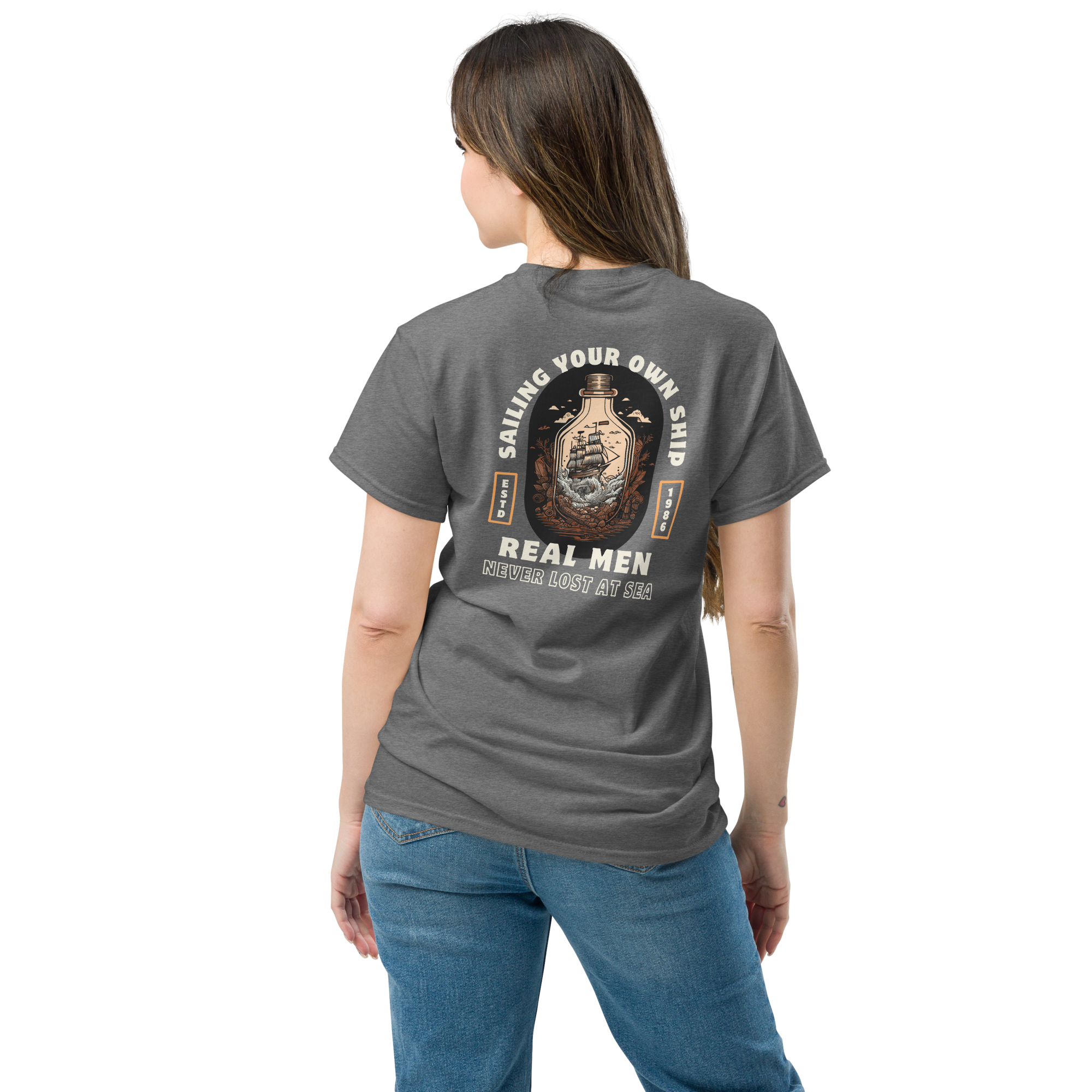 Lost At Sea Graphic Tee for Adventure Lovers