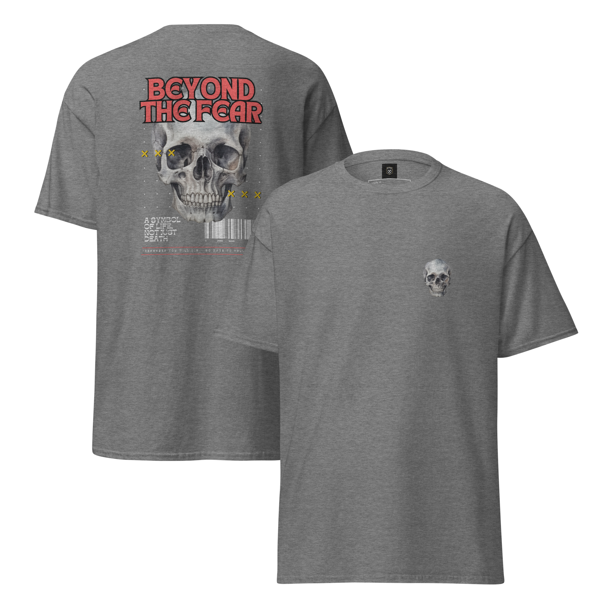 Beyond the Fear Graphic Tee - Inspiring Beyond the Fear T-Shirt for Everyday Courage