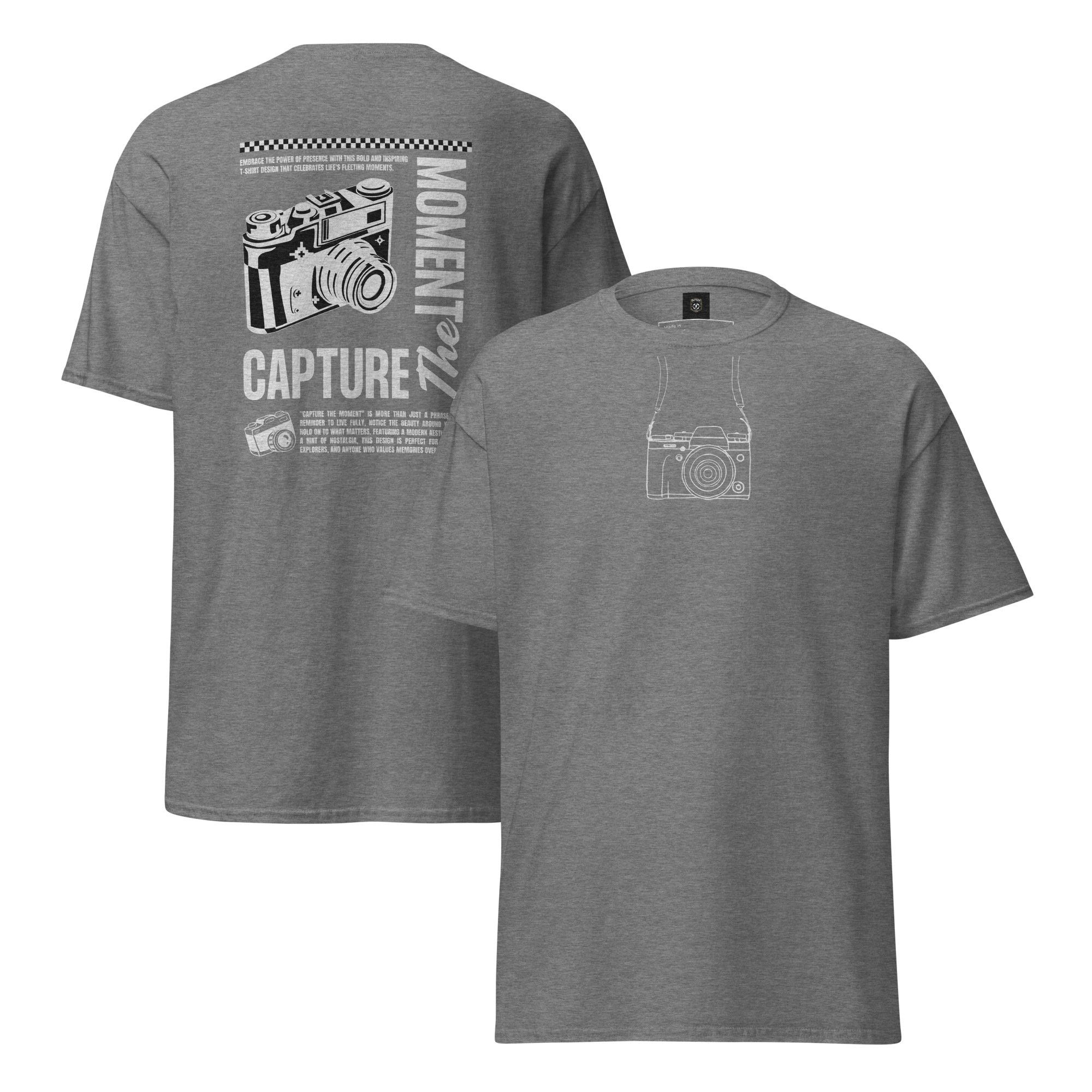 Capture The Moment Tee - Unforgettable Graphic T-Shirt for Every Occasion