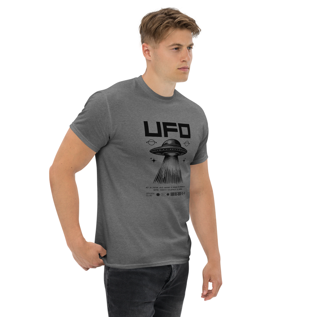 UFO Discovery Graphic Tee - Unleash Your Cosmic Style with Retro Sci-Fi Vibes
