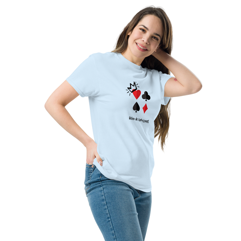 Reina de Corazones Tee - Stylish Statement Shirt for Every Occasion