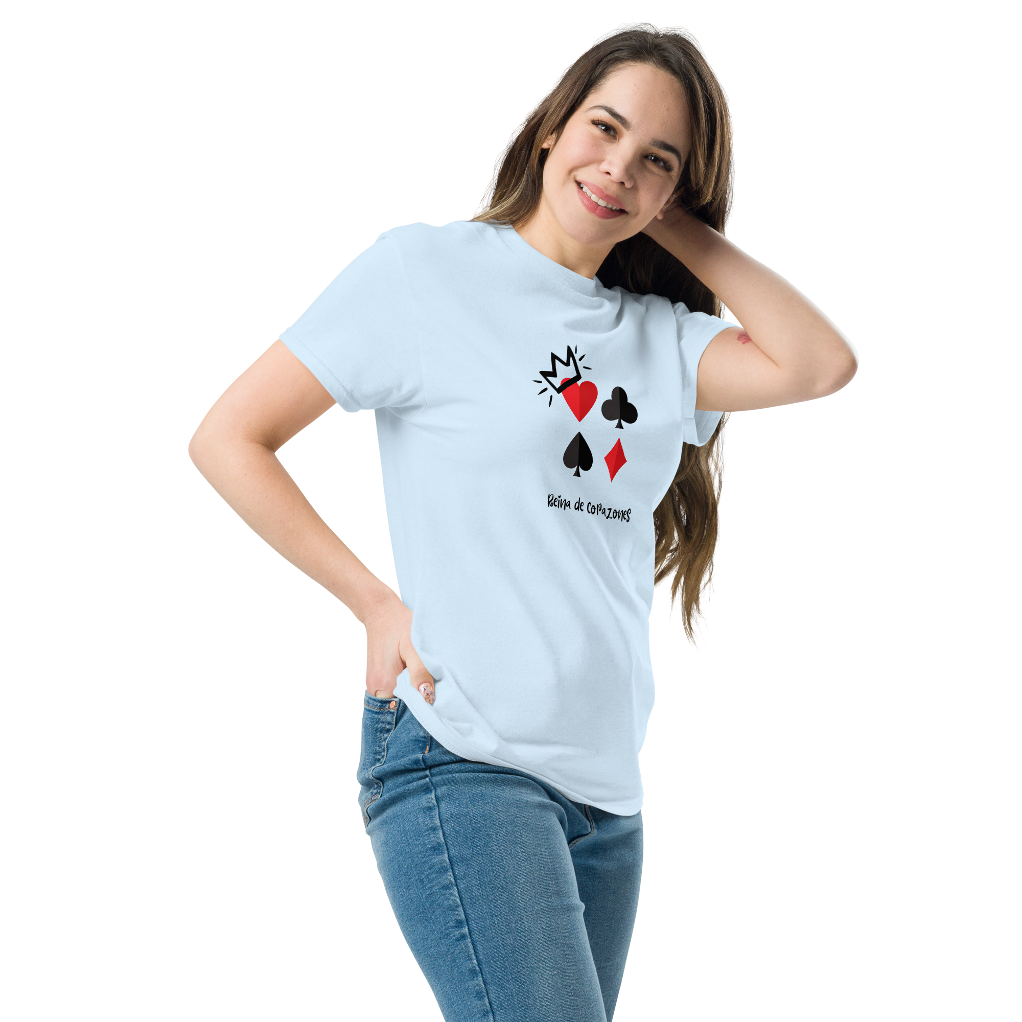 Reina de Corazones Tee - Stylish Statement Shirt for Every Occasion