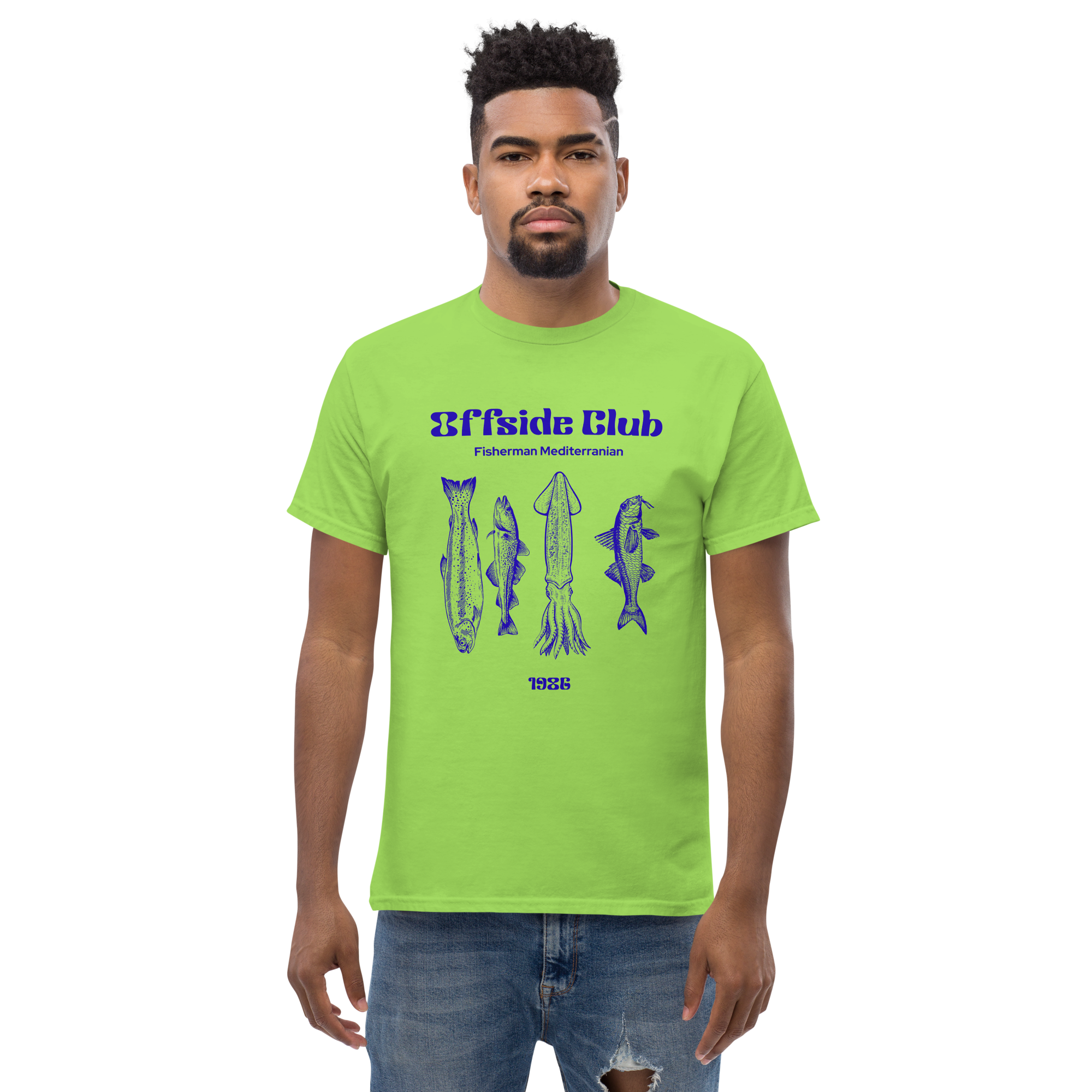 Offside Club Fisherman Mediterranean Graphic Tee - Coastal Style Essential