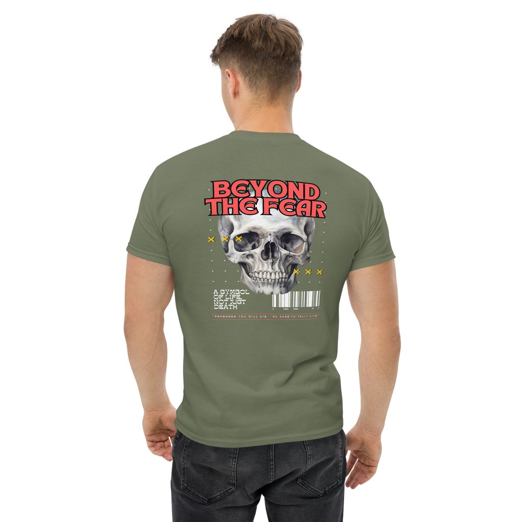 Beyond the Fear Graphic Tee - Inspiring Beyond the Fear T-Shirt for Everyday Courage