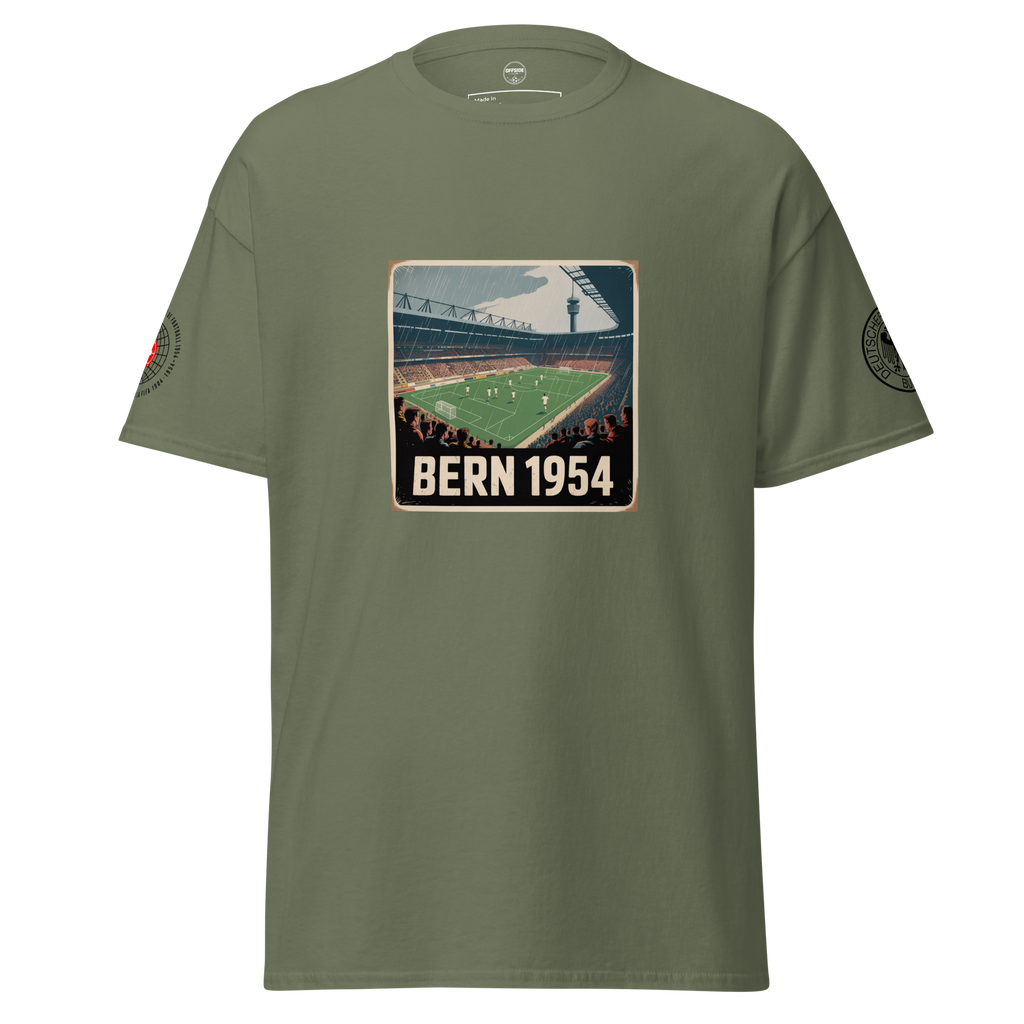 Football Immortality T-Shirt - The Miracle of Berne Design