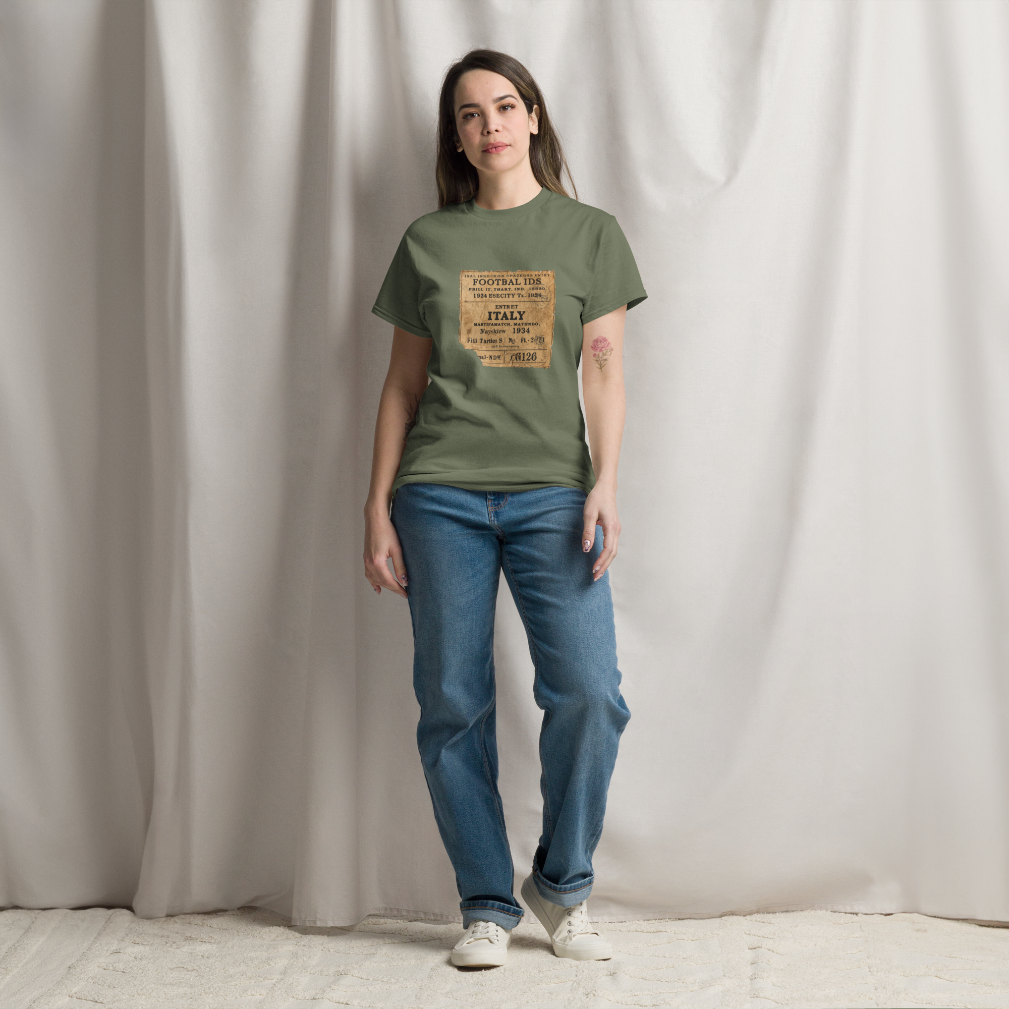 Italy 1934 Vintage Football Shirt - Classic Retro Tee