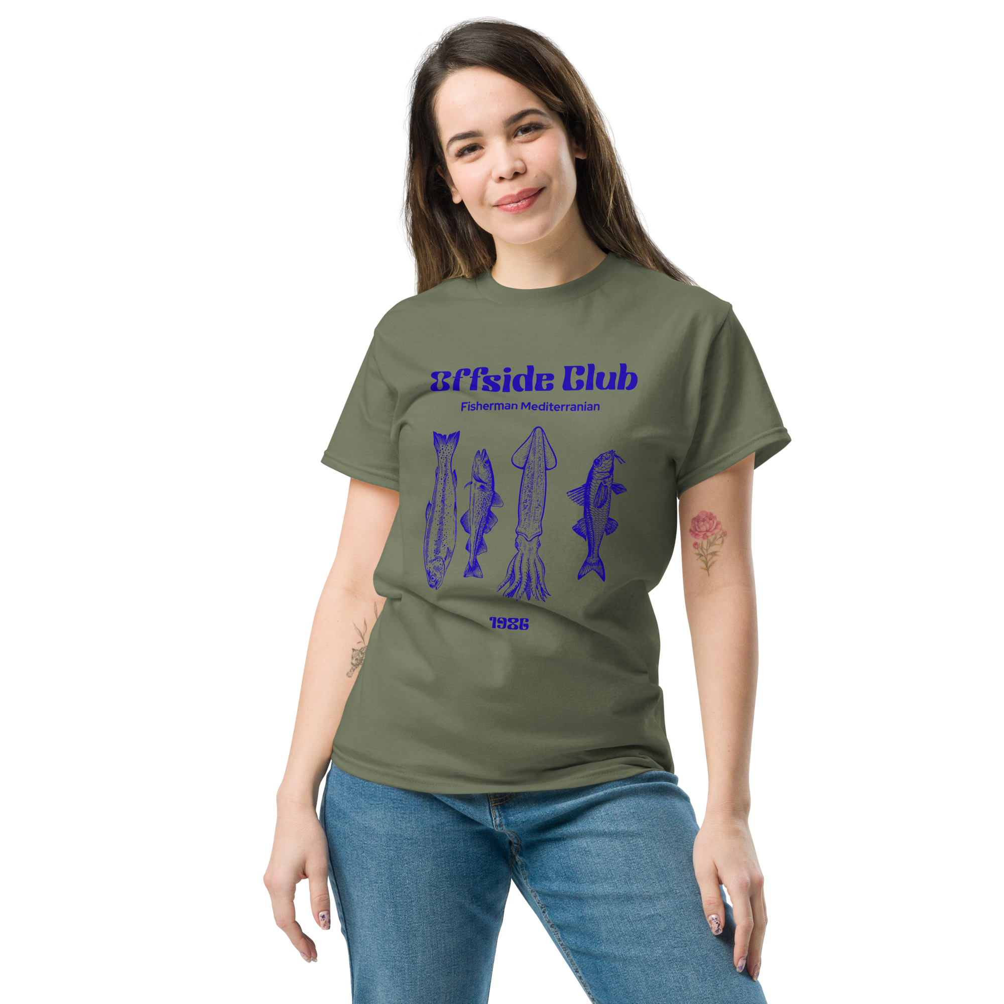 Offside Club Fisherman Mediterranean Graphic Tee - Coastal Style Essential