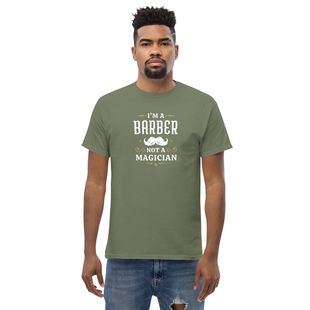 Funny Barber Graphic Tee - Humorous Unisex Barber Profession Shirt