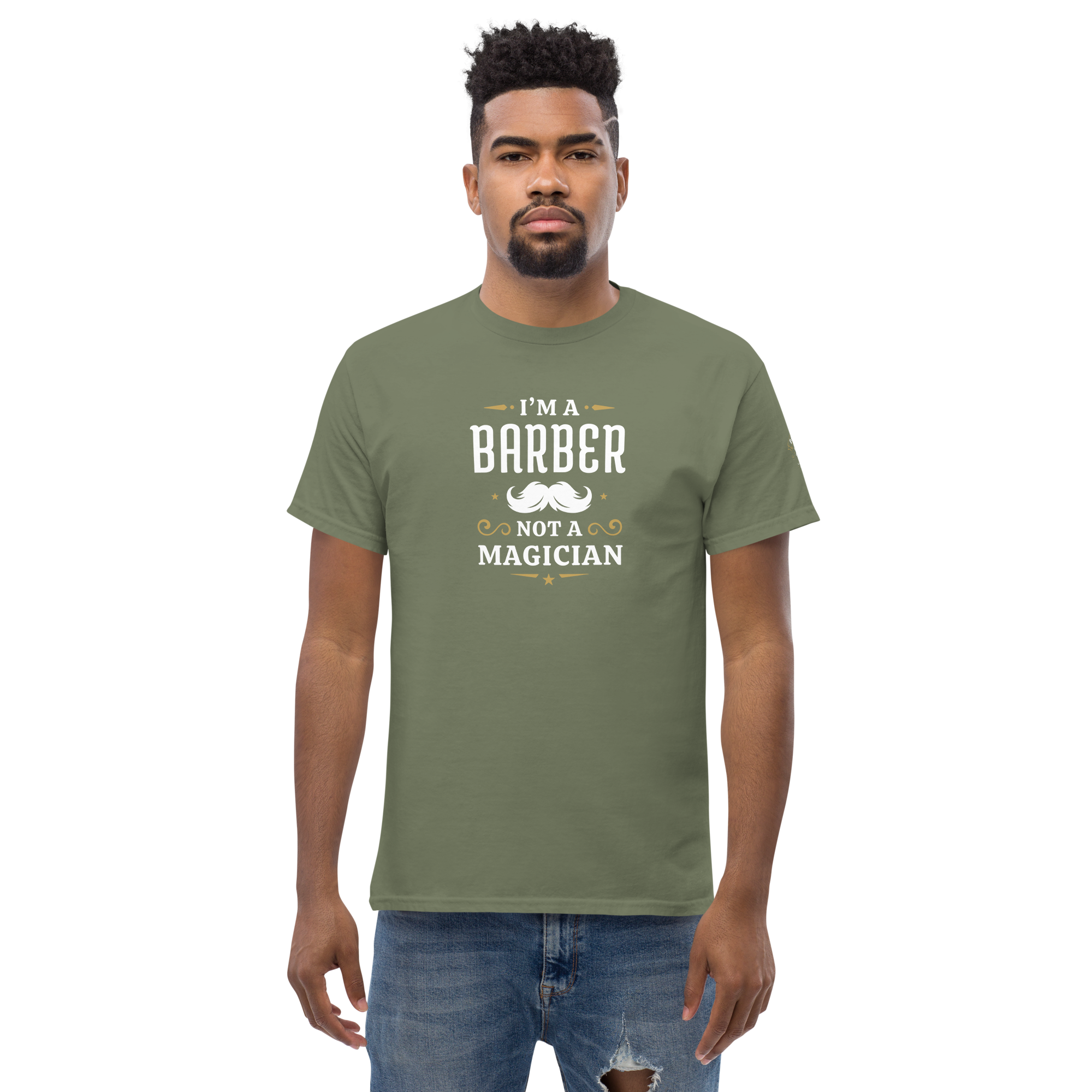Funny Barber Graphic Tee - Humorous Unisex Barber Profession Shirt