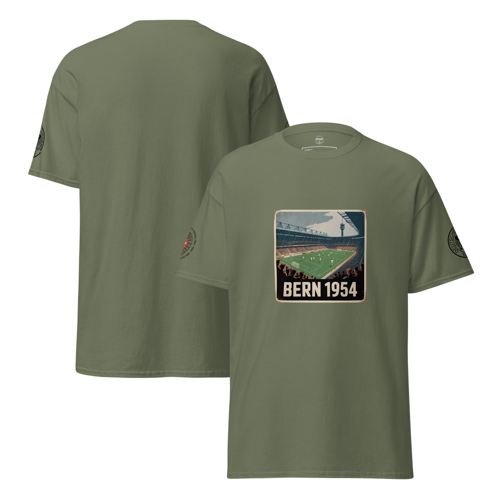 Football Immortality T-Shirt - The Miracle of Berne Design