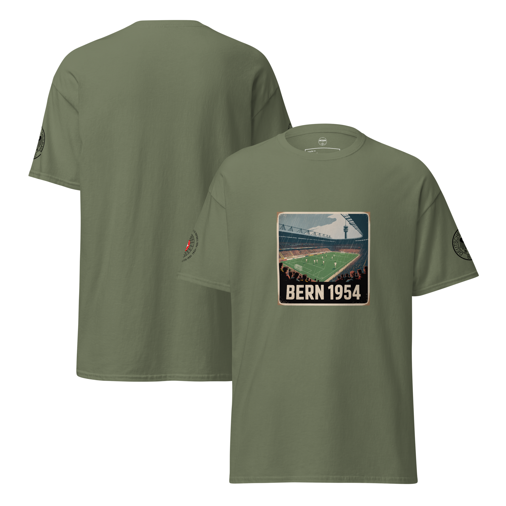 Football Immortality T-Shirt - The Miracle of Berne Design
