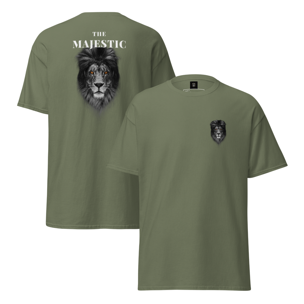 Majestic Lion Graphic Tee - Unleash Your Inner Strength