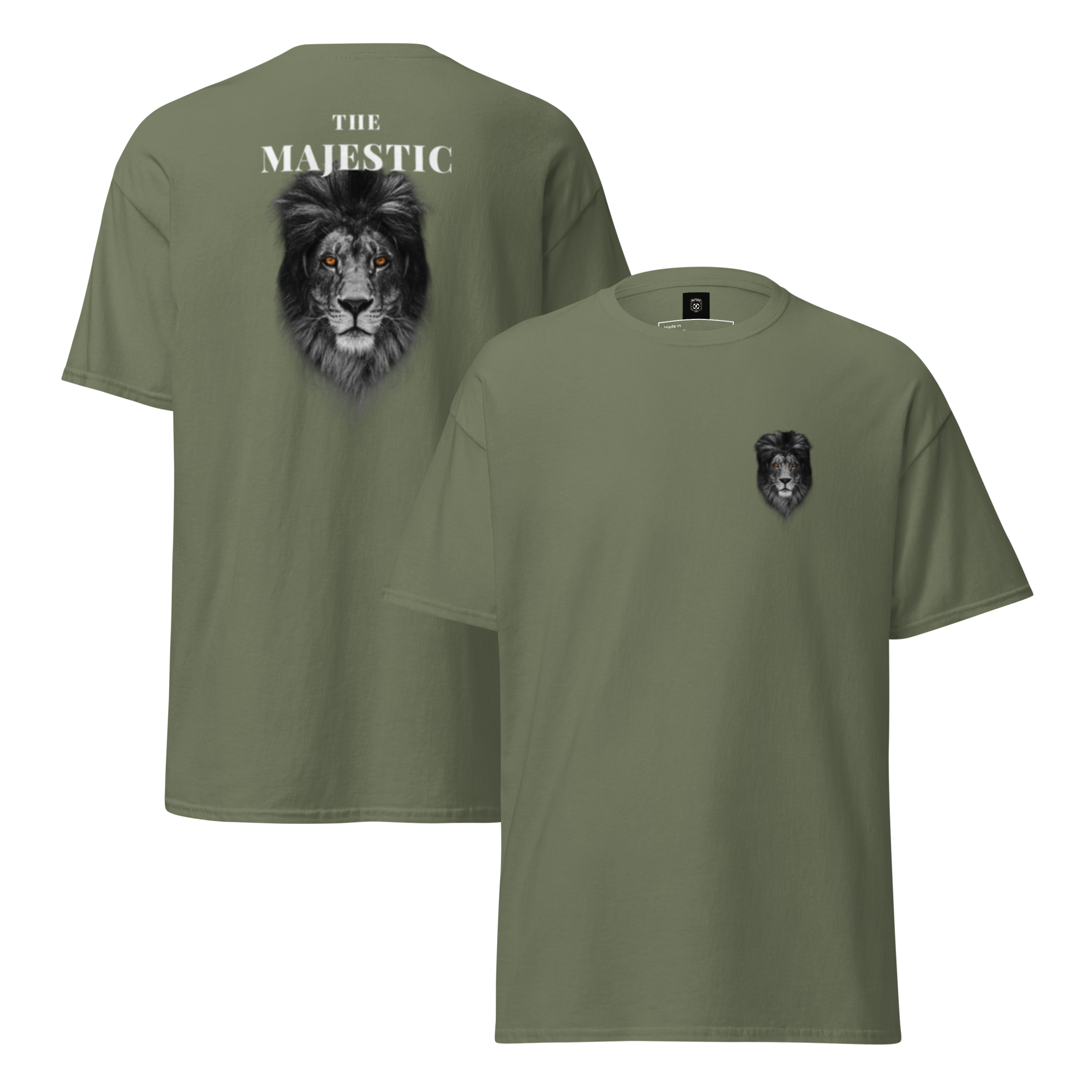 Majestic Lion Graphic Tee - Unleash Your Inner Strength