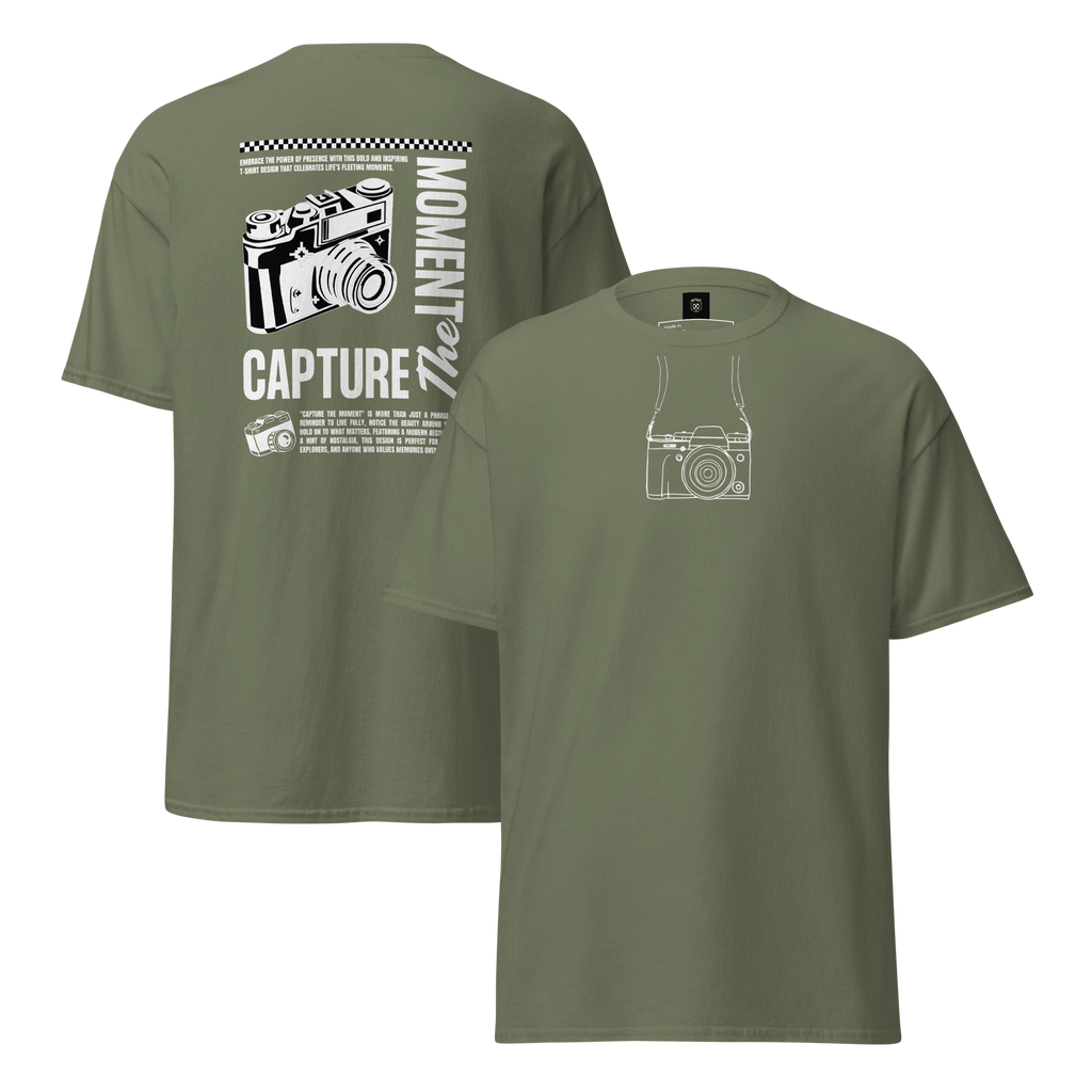 Capture The Moment Tee - Unforgettable Graphic T-Shirt for Every Occasion