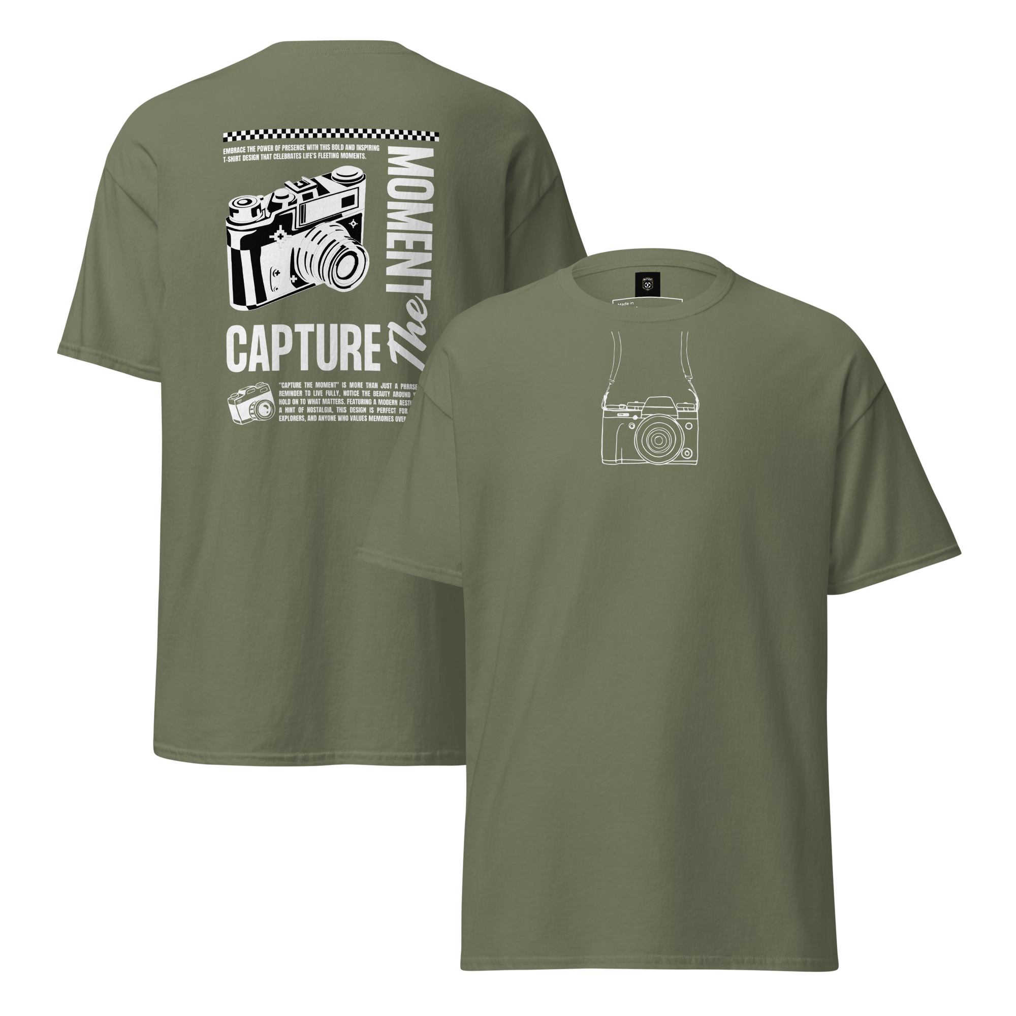 Capture The Moment Tee - Unforgettable Graphic T-Shirt for Every Occasion