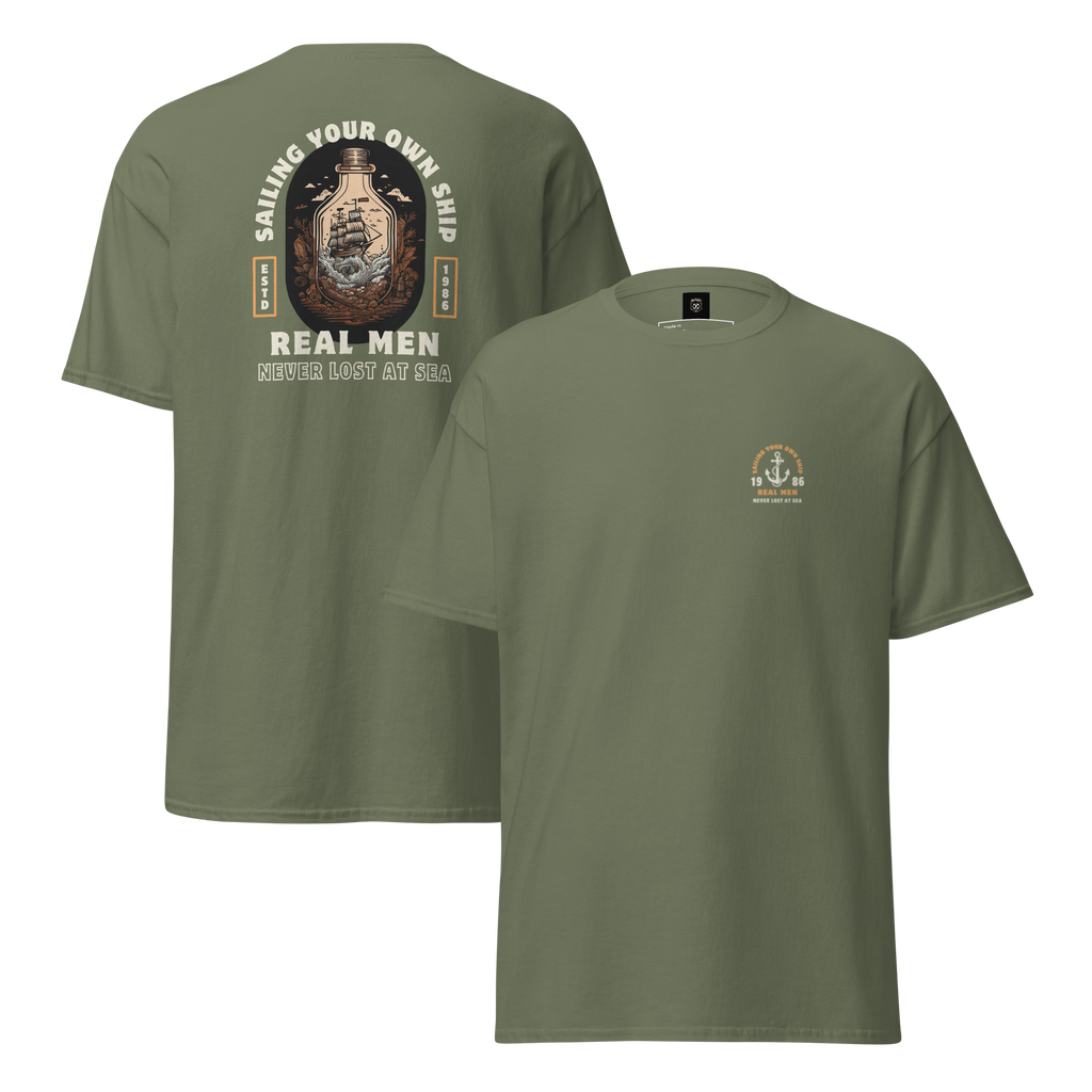 Lost At Sea Graphic Tee for Adventure Lovers