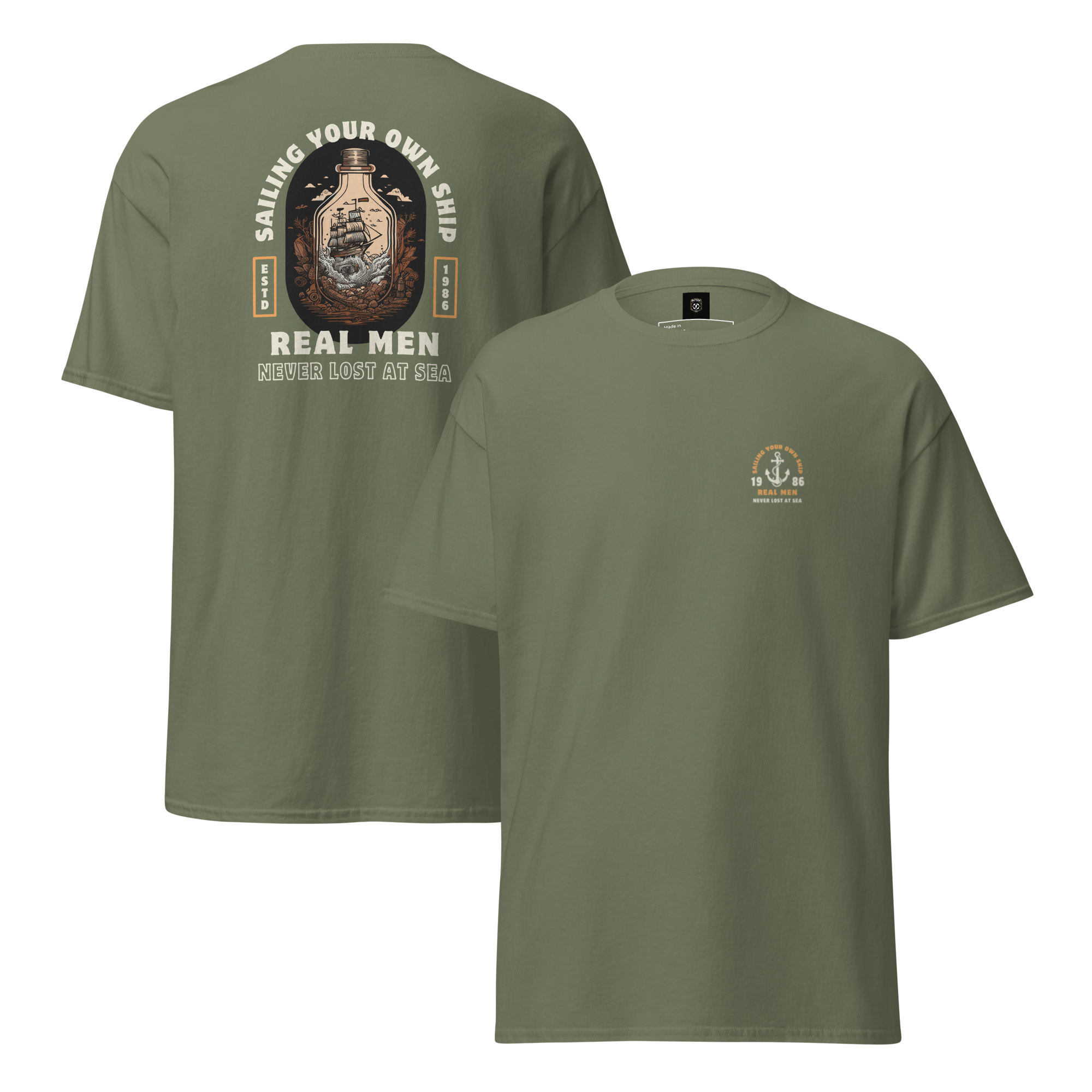 Lost At Sea Graphic Tee for Adventure Lovers