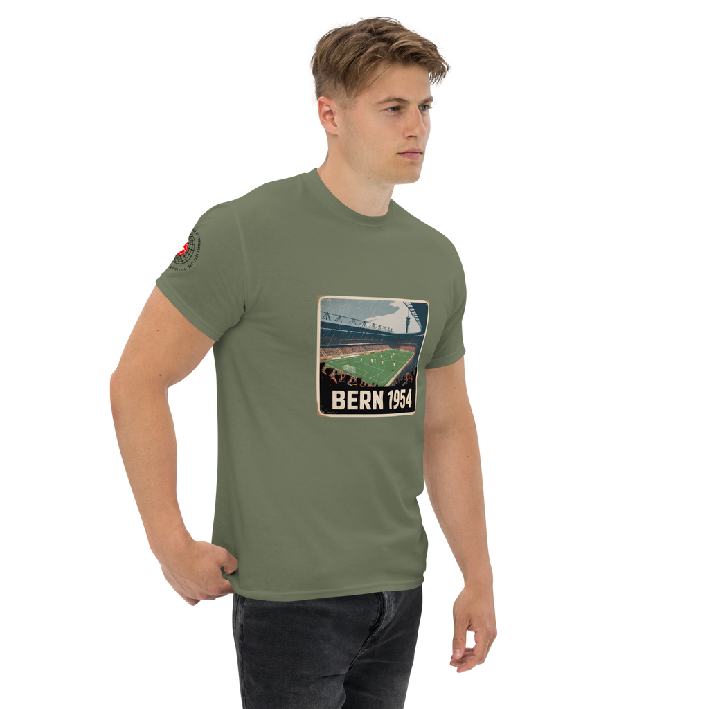 Football Immortality T-Shirt - The Miracle of Berne Design