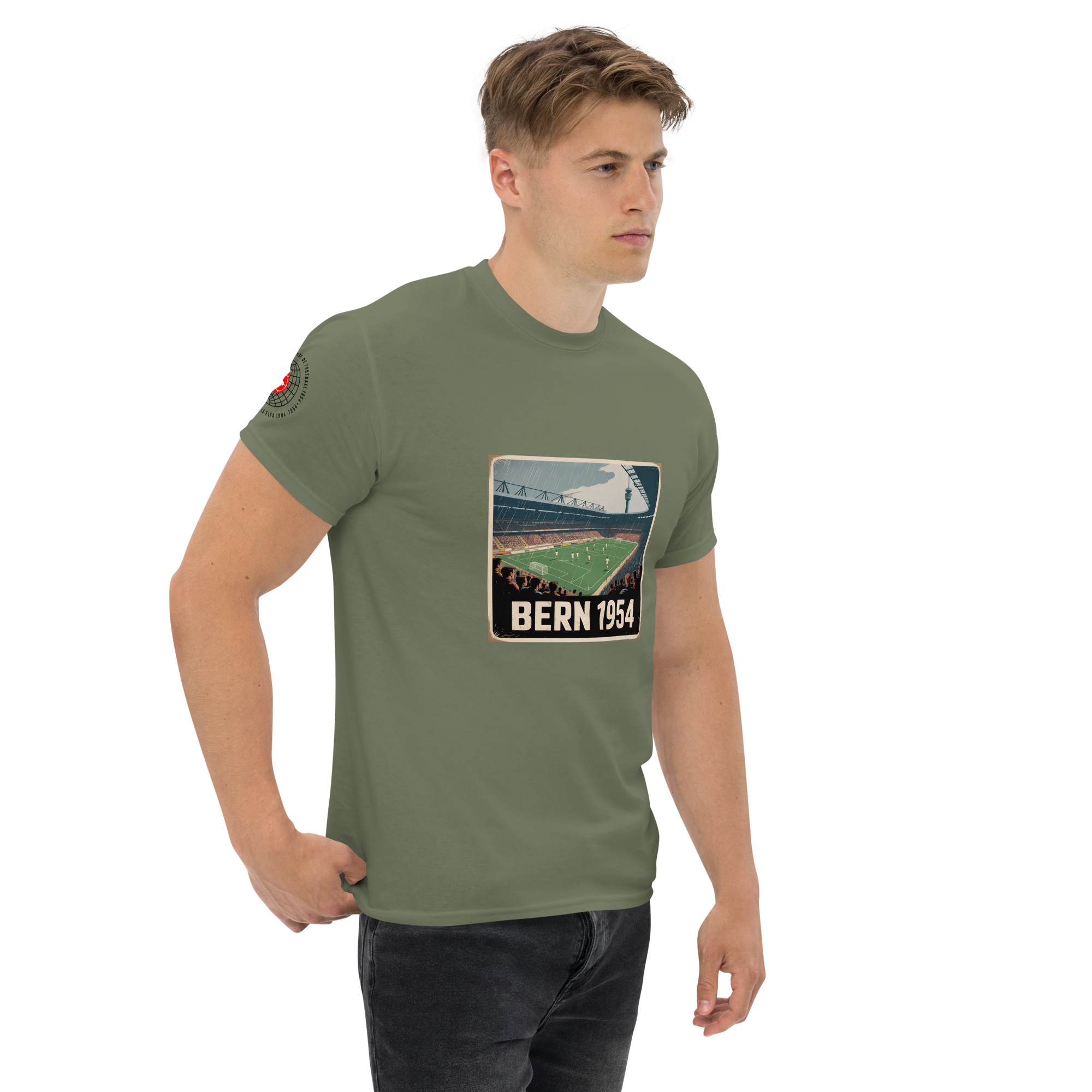 Football Immortality T-Shirt - The Miracle of Berne Design