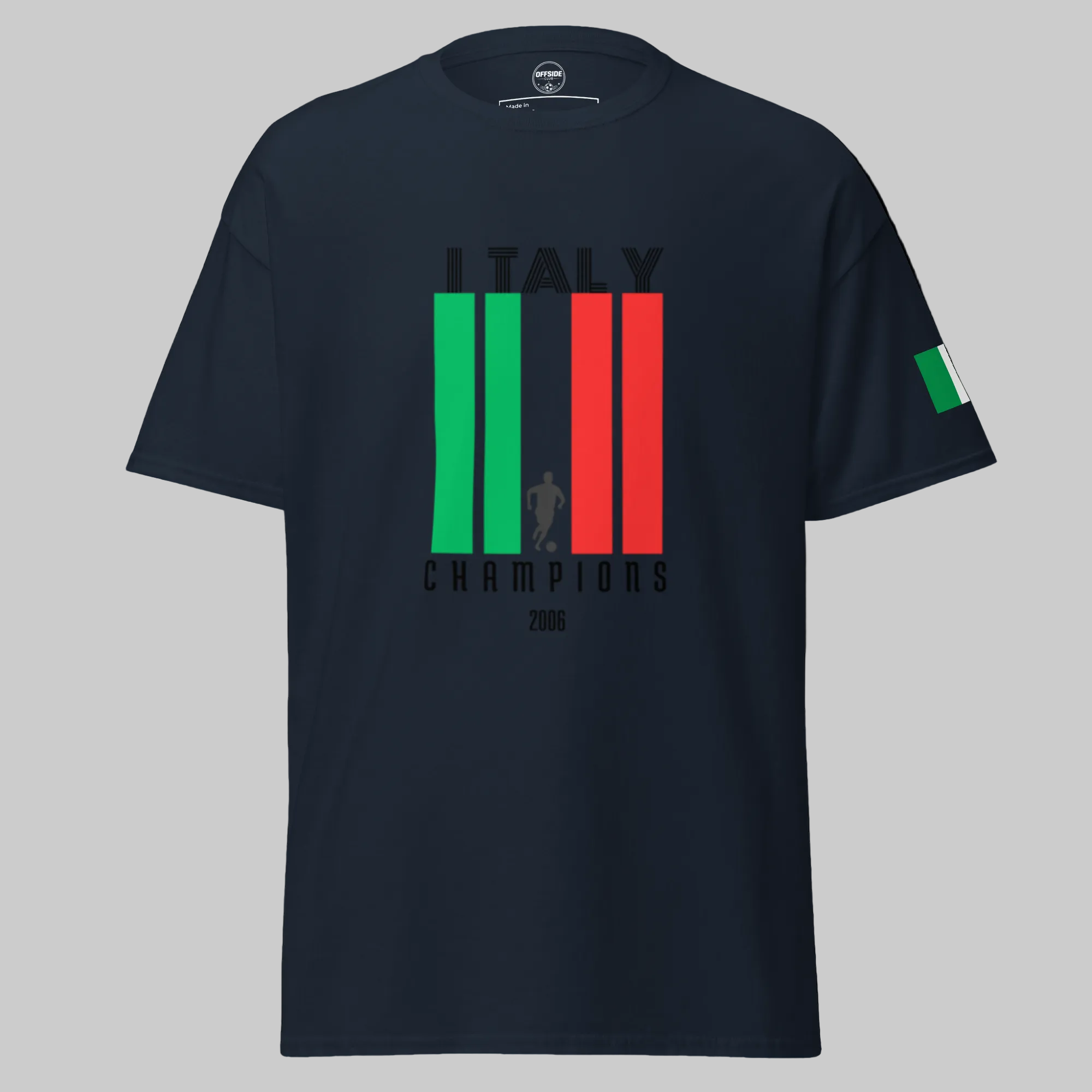 Italy Champions 2006 T-Shirt - Vintage Football Tee