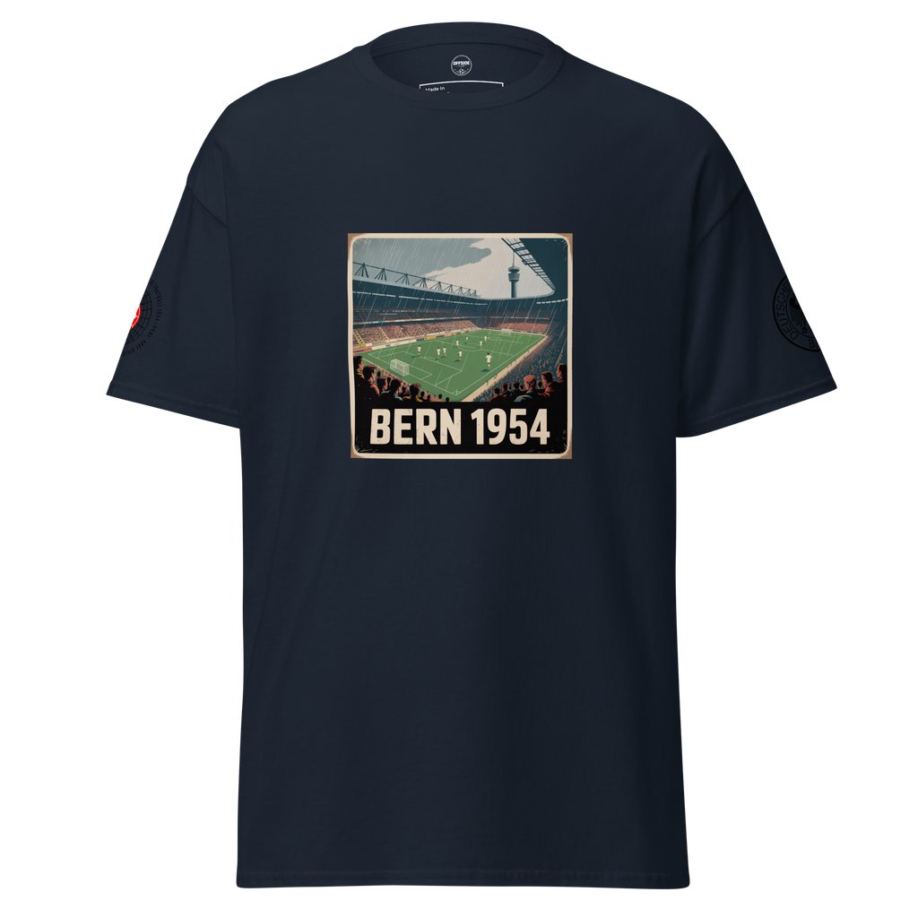 Football Immortality T-Shirt - The Miracle of Berne Design