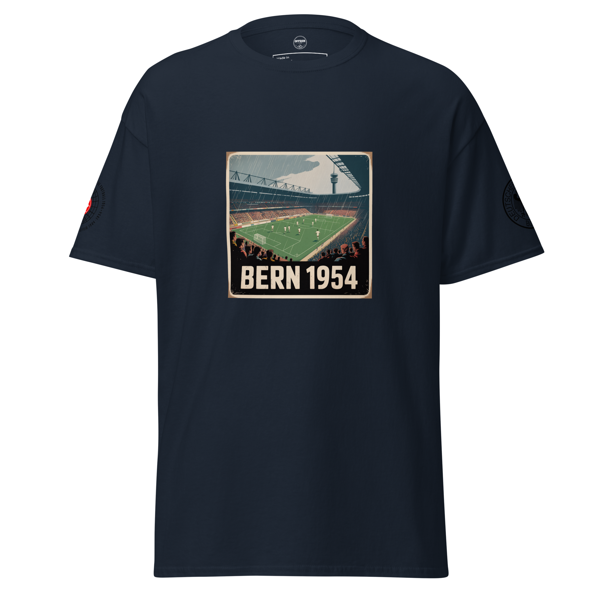 Football Immortality T-Shirt - The Miracle of Berne Design
