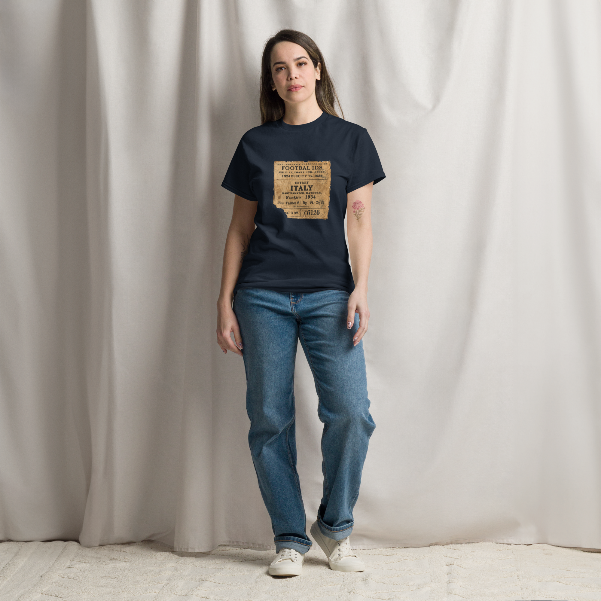 Italy 1934 Vintage Football Shirt - Classic Retro Tee